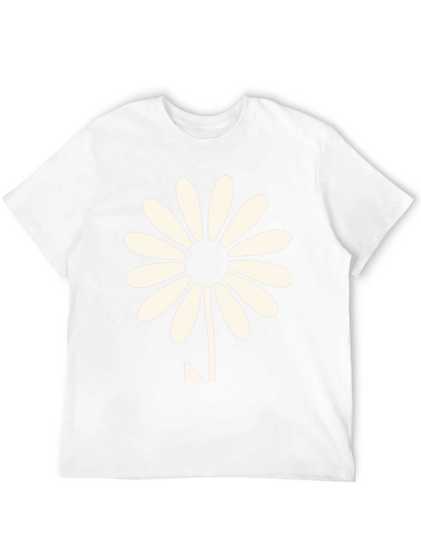 Daisy Graphic Black T-Shirt