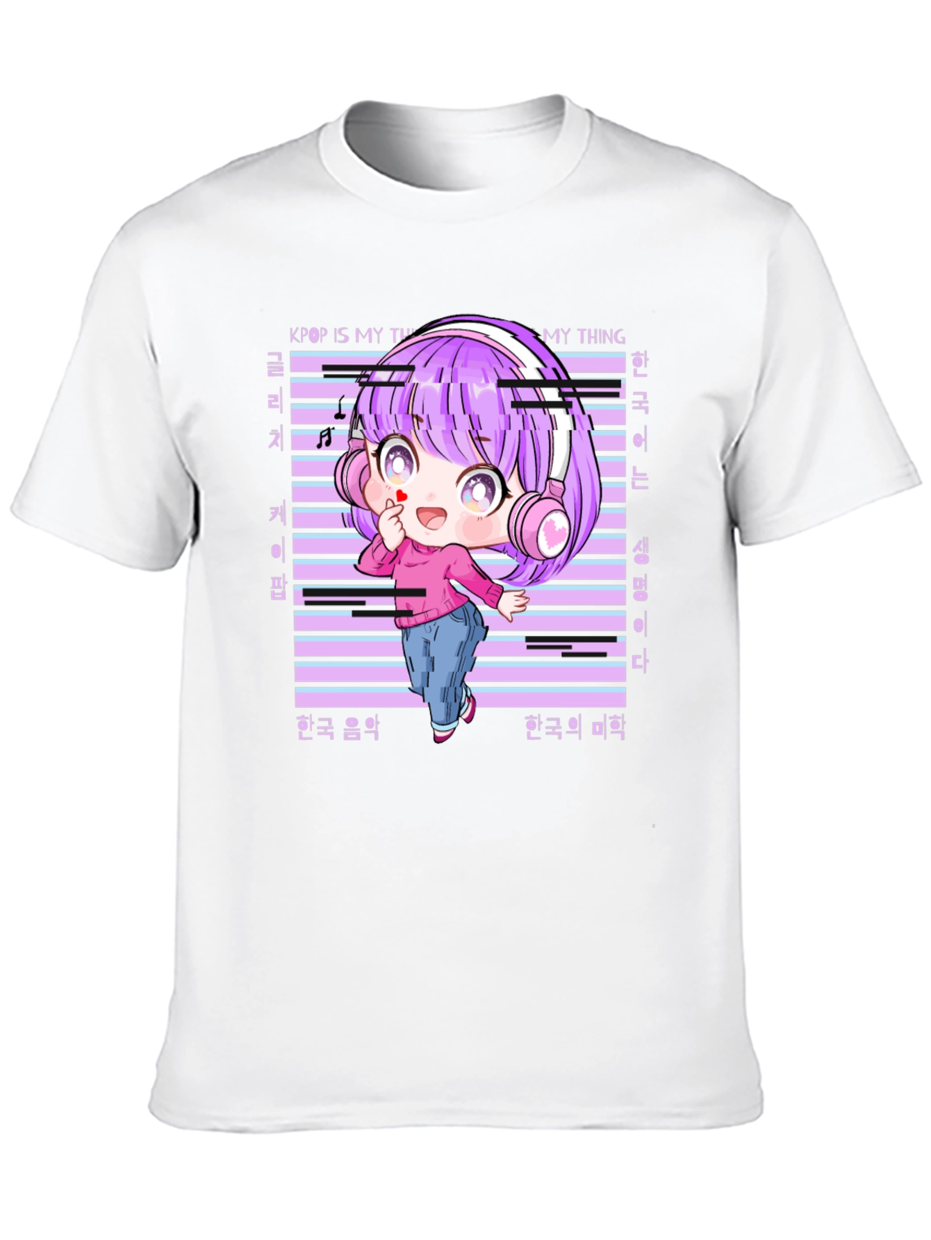 Kpop Anime Graphic T-Shirt