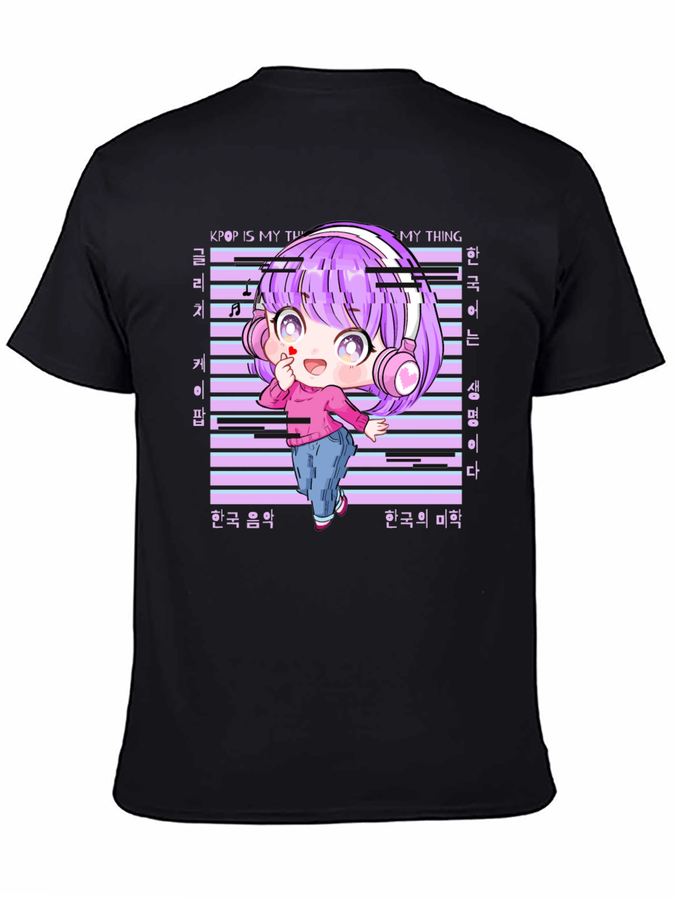 Kpop Anime Graphic T-Shirt