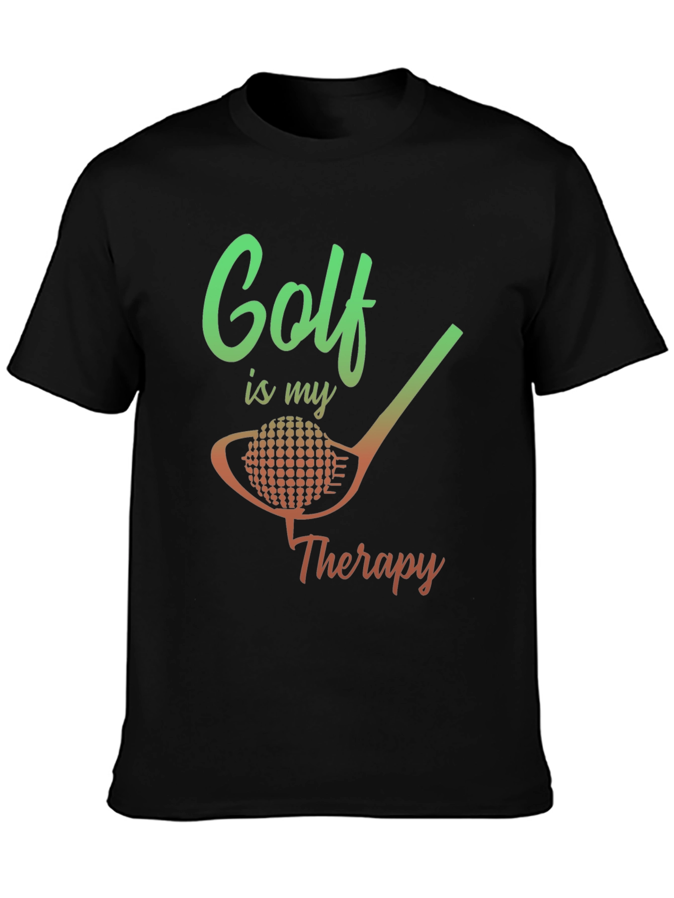 Golf Is My Therapy Graphic T-Shirt