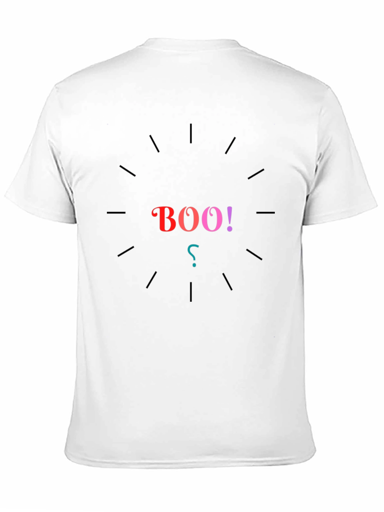 Boo Spooky Season Graphic Tee - Black