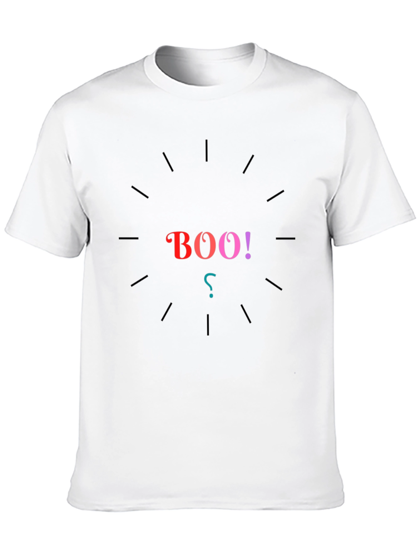 Boo Spooky Season Graphic Tee - Black