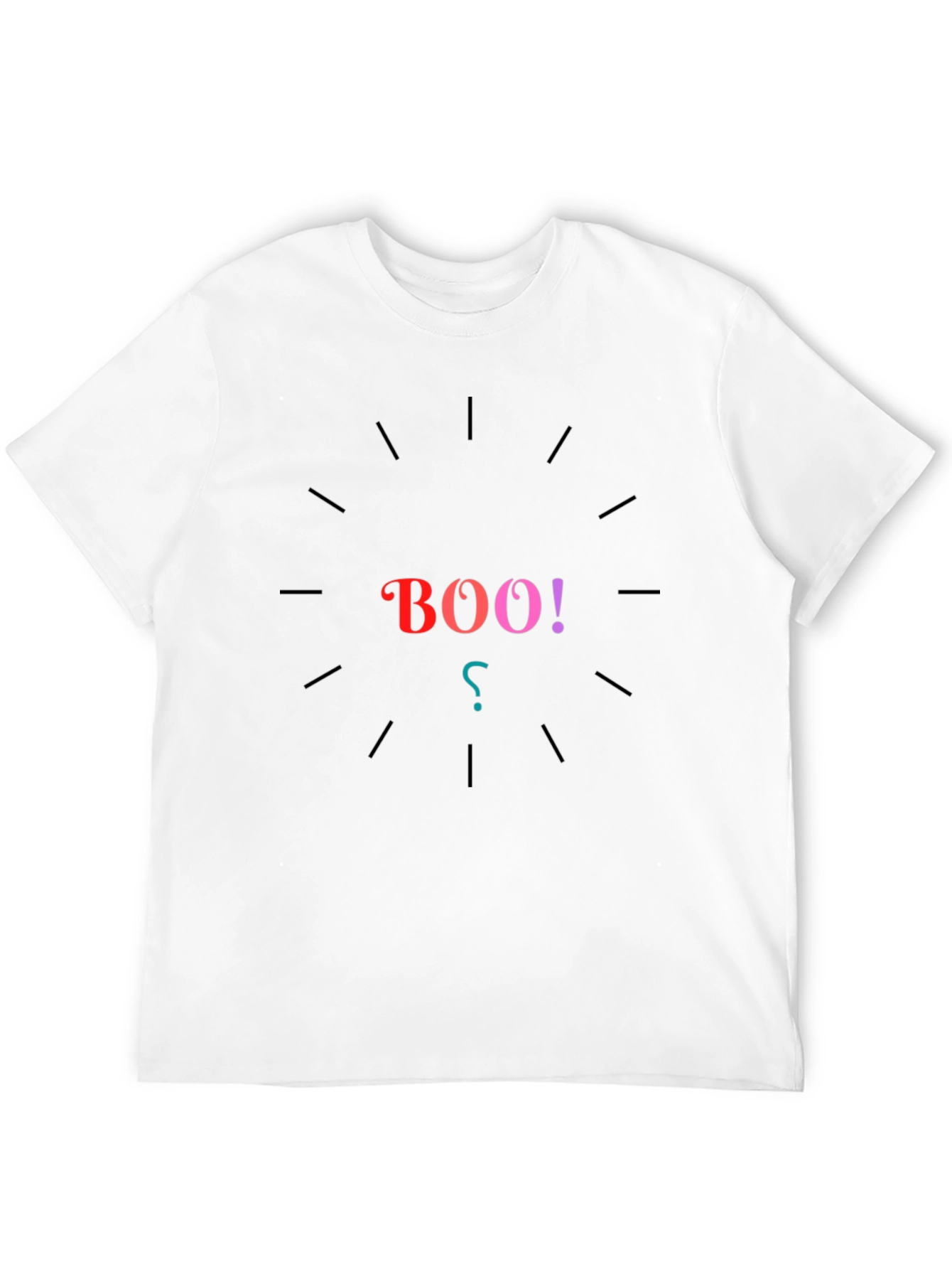 Boo Spooky Season Graphic Tee - Black