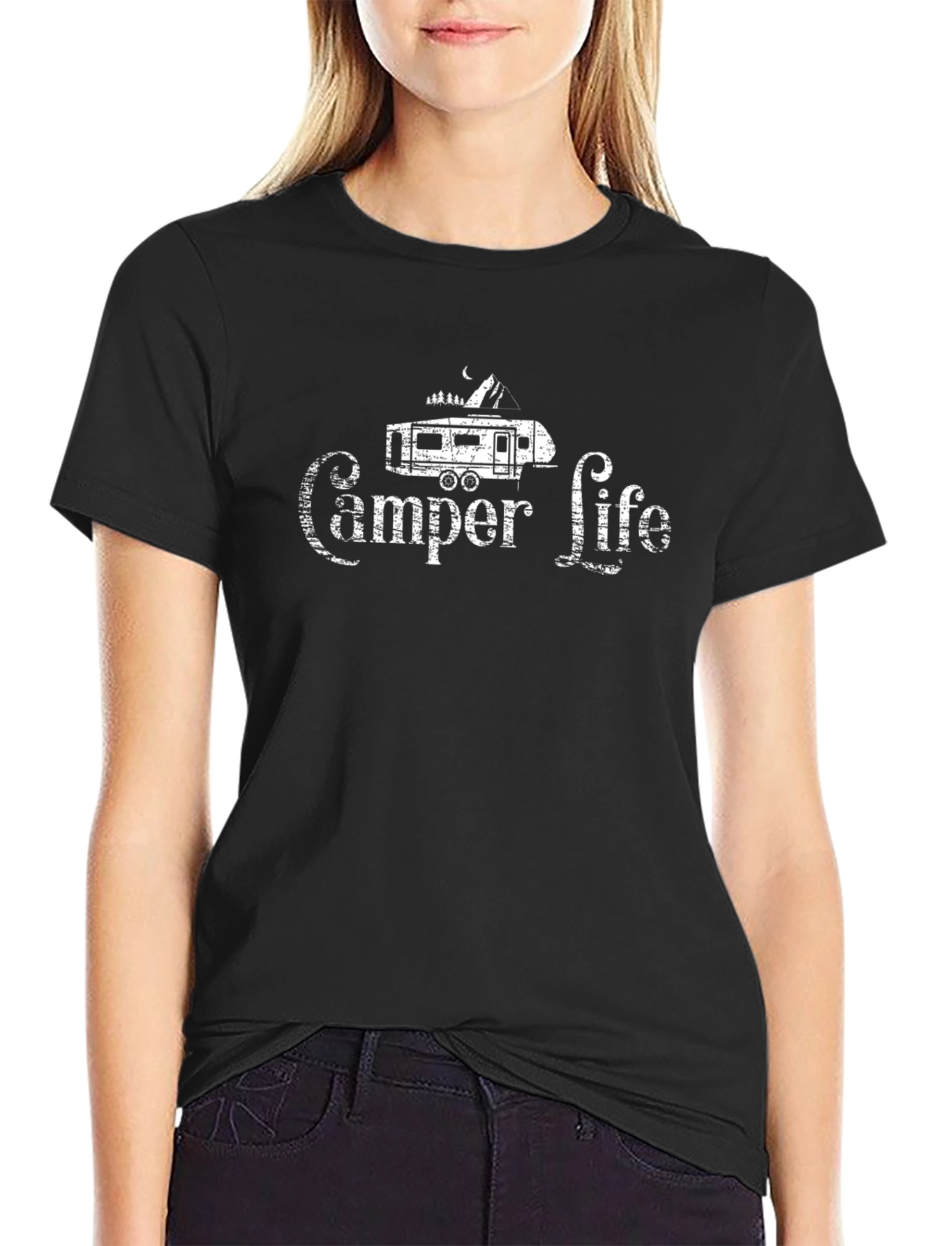 Camper Life Graphic Tee - Adventure Awaits!