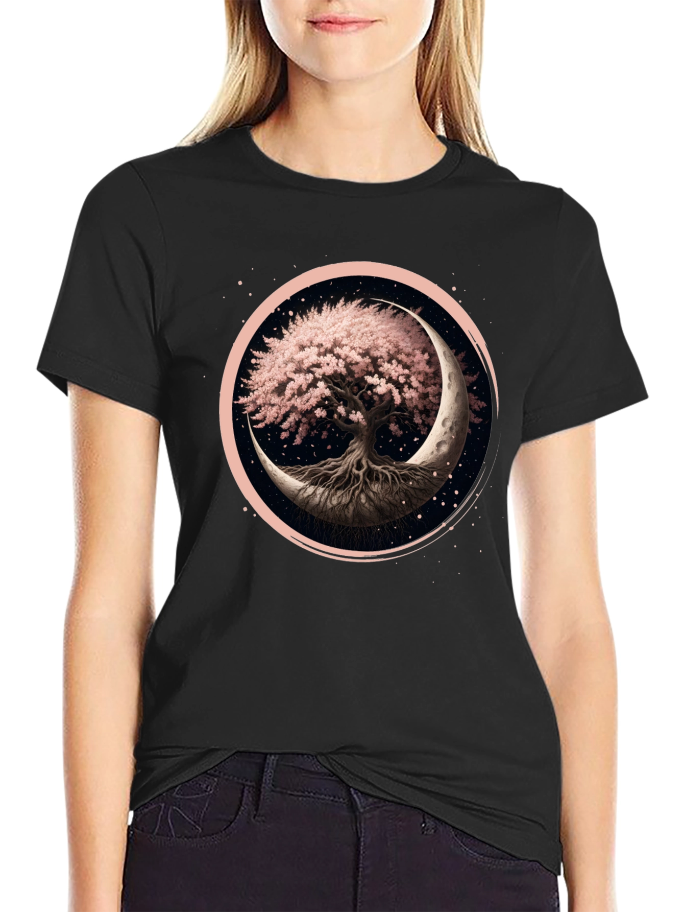 Tree of Life Moon T-Shirt