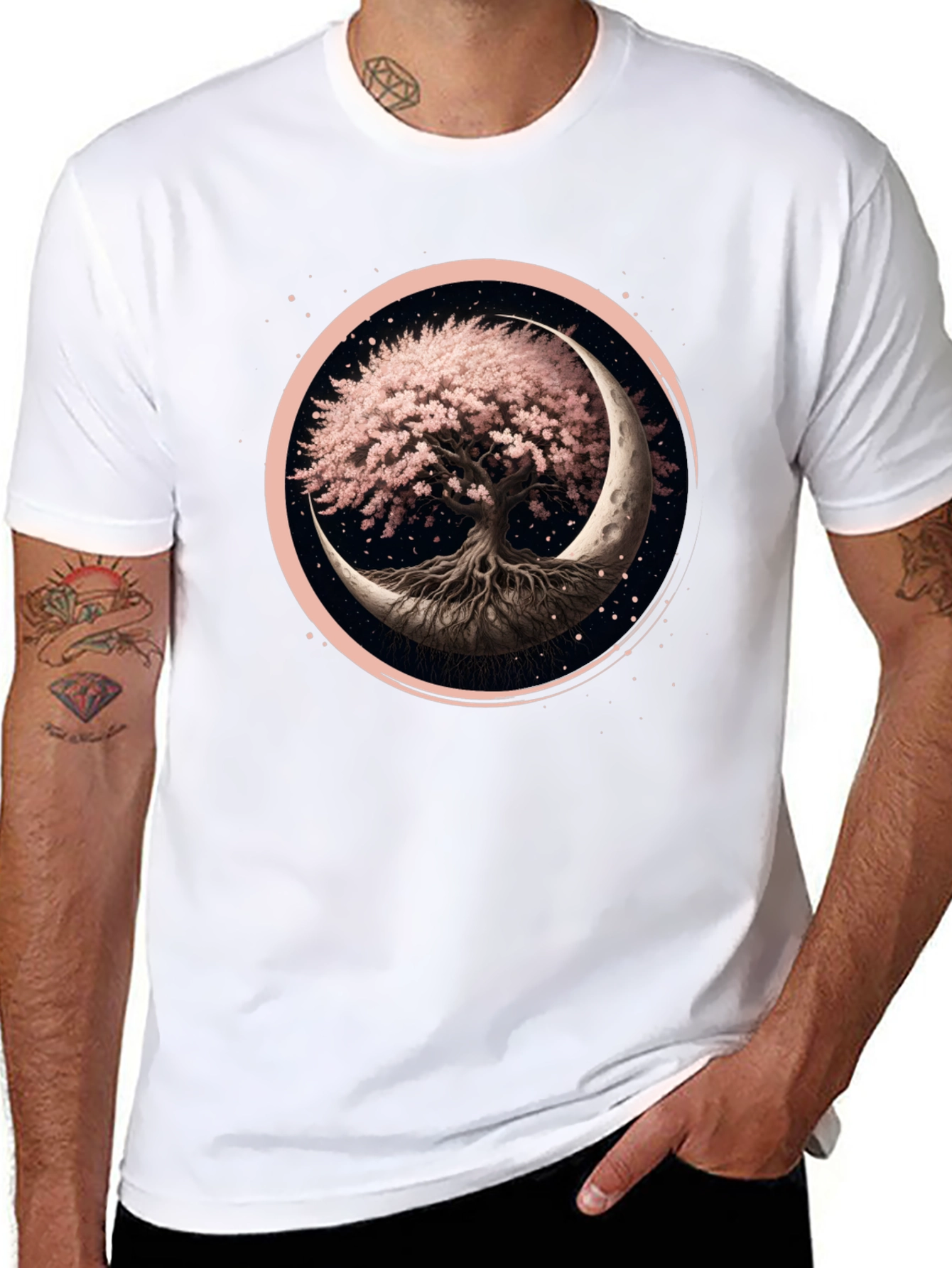 Tree of Life Moon T-Shirt