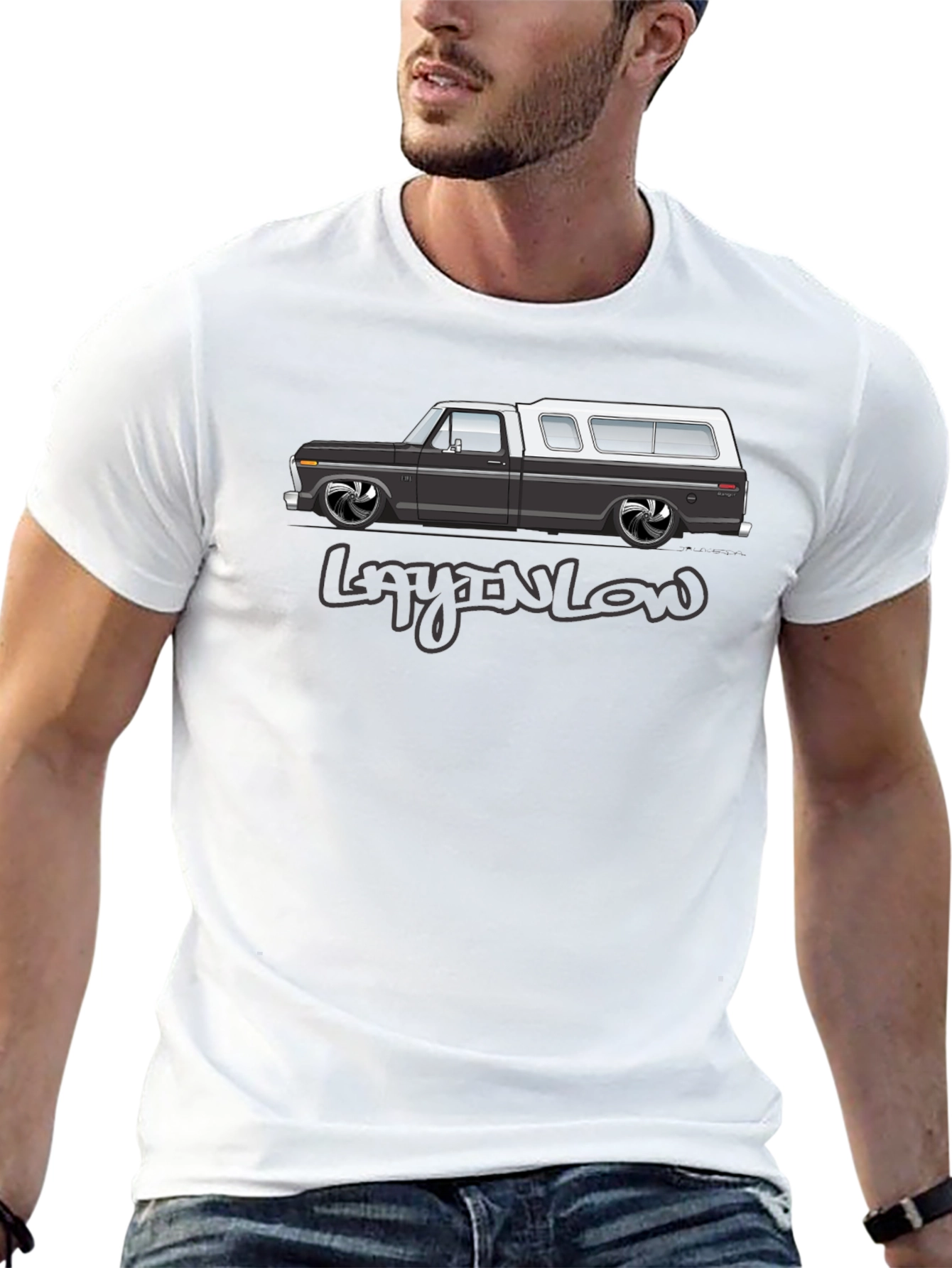 LaynLow Truck Graphic T-Shirt