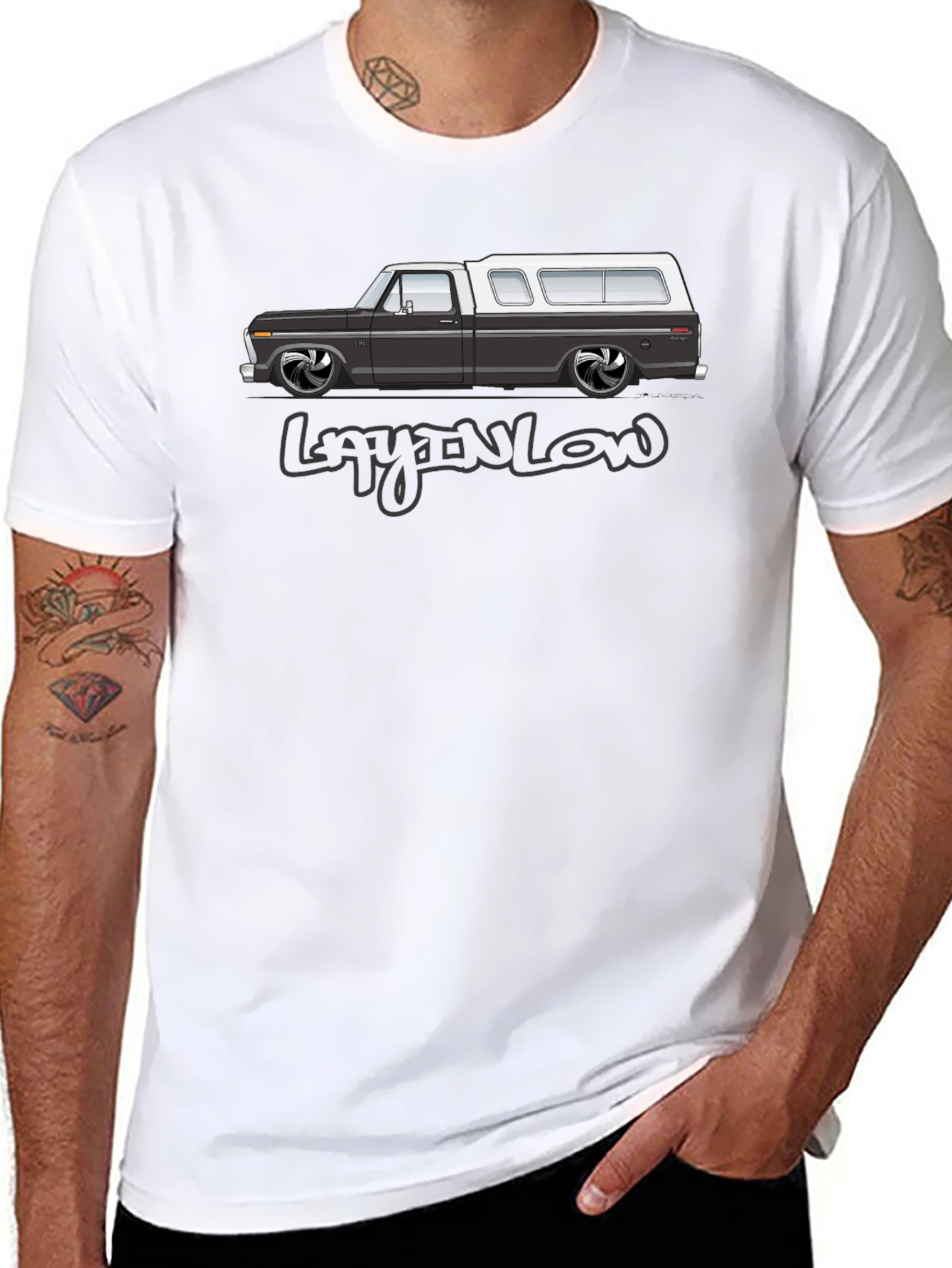 LaynLow Truck Graphic T-Shirt