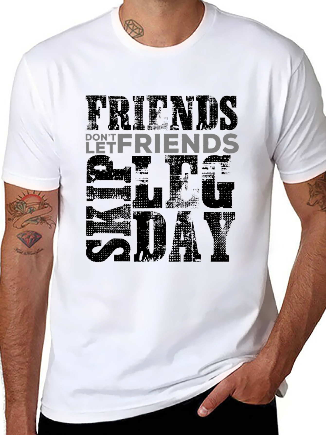 Friends Dont Let Friends Skip Leg Day T-Shirt