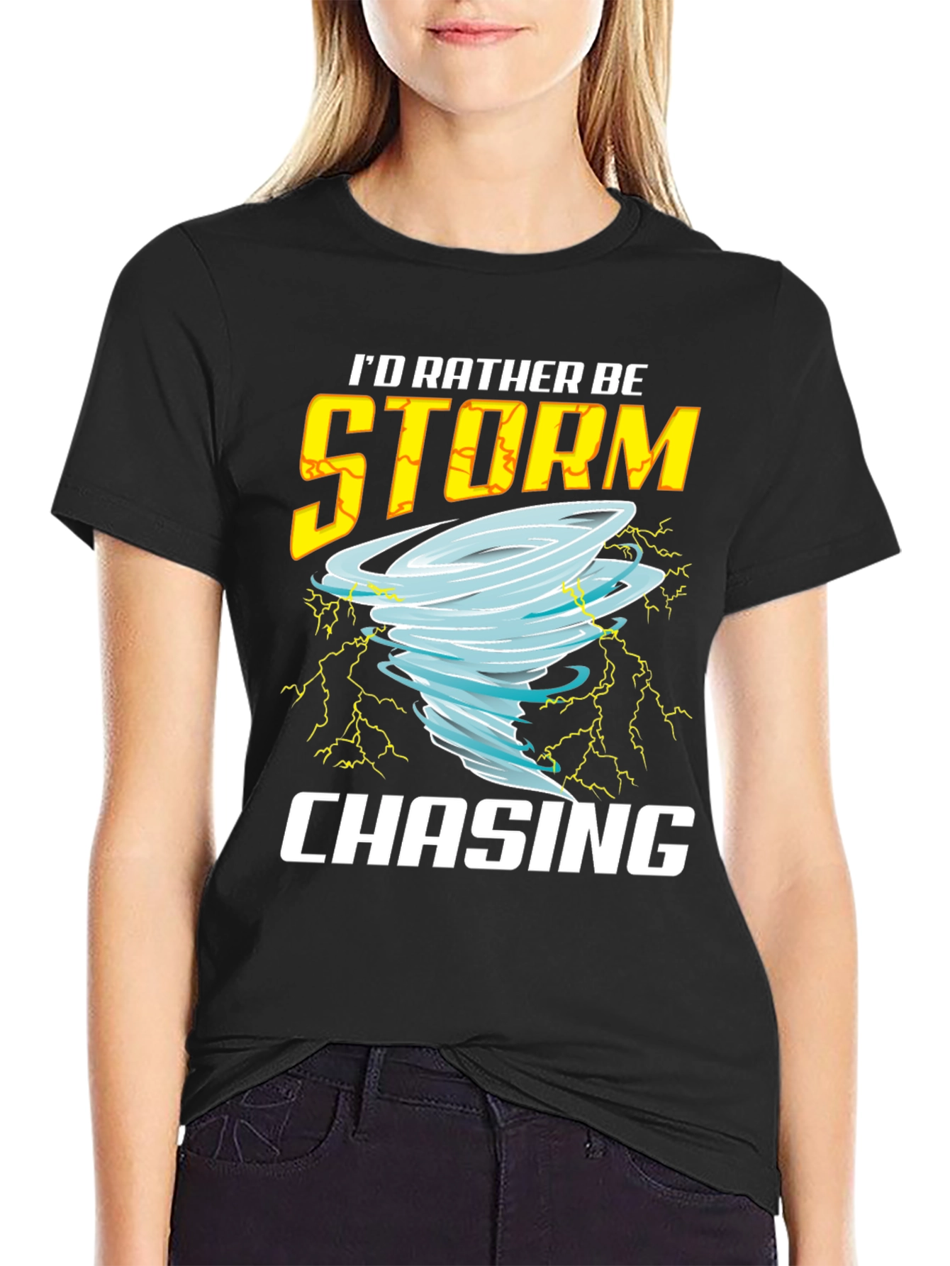 Storm Chasing Graphic Tee - Weather Enthusiast T-Shirt