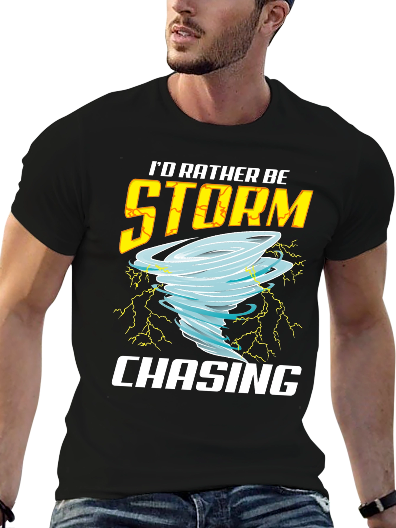 Storm Chasing Graphic Tee - Weather Enthusiast T-Shirt
