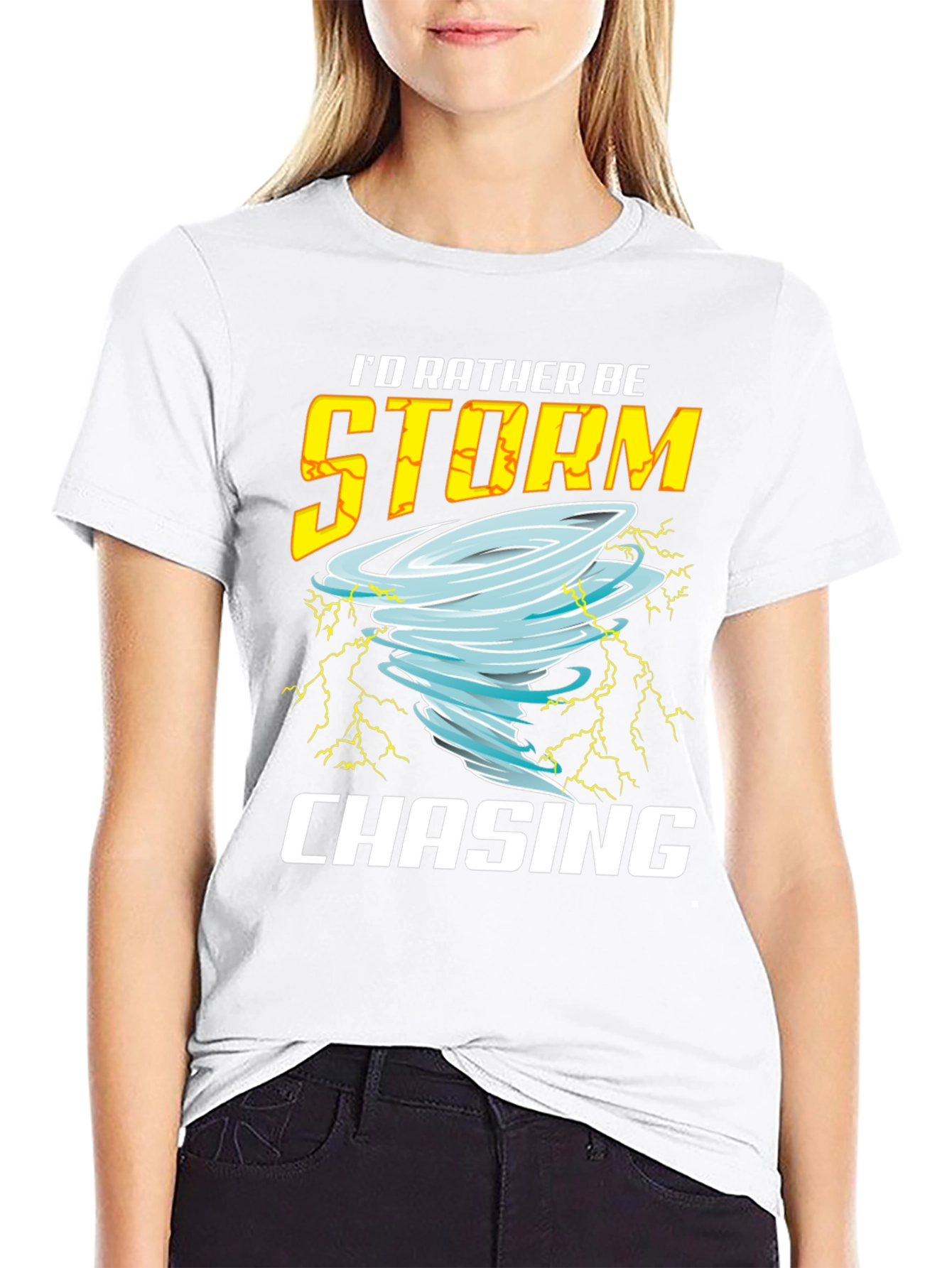 Storm Chasing Graphic Tee - Weather Enthusiast T-Shirt