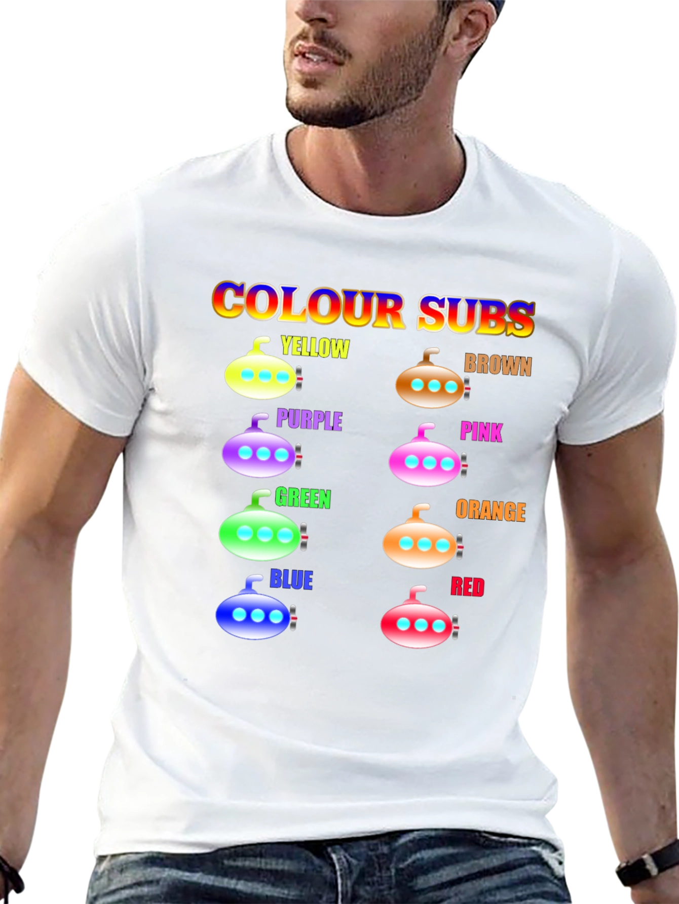 Colorful Submarines T-Shirt