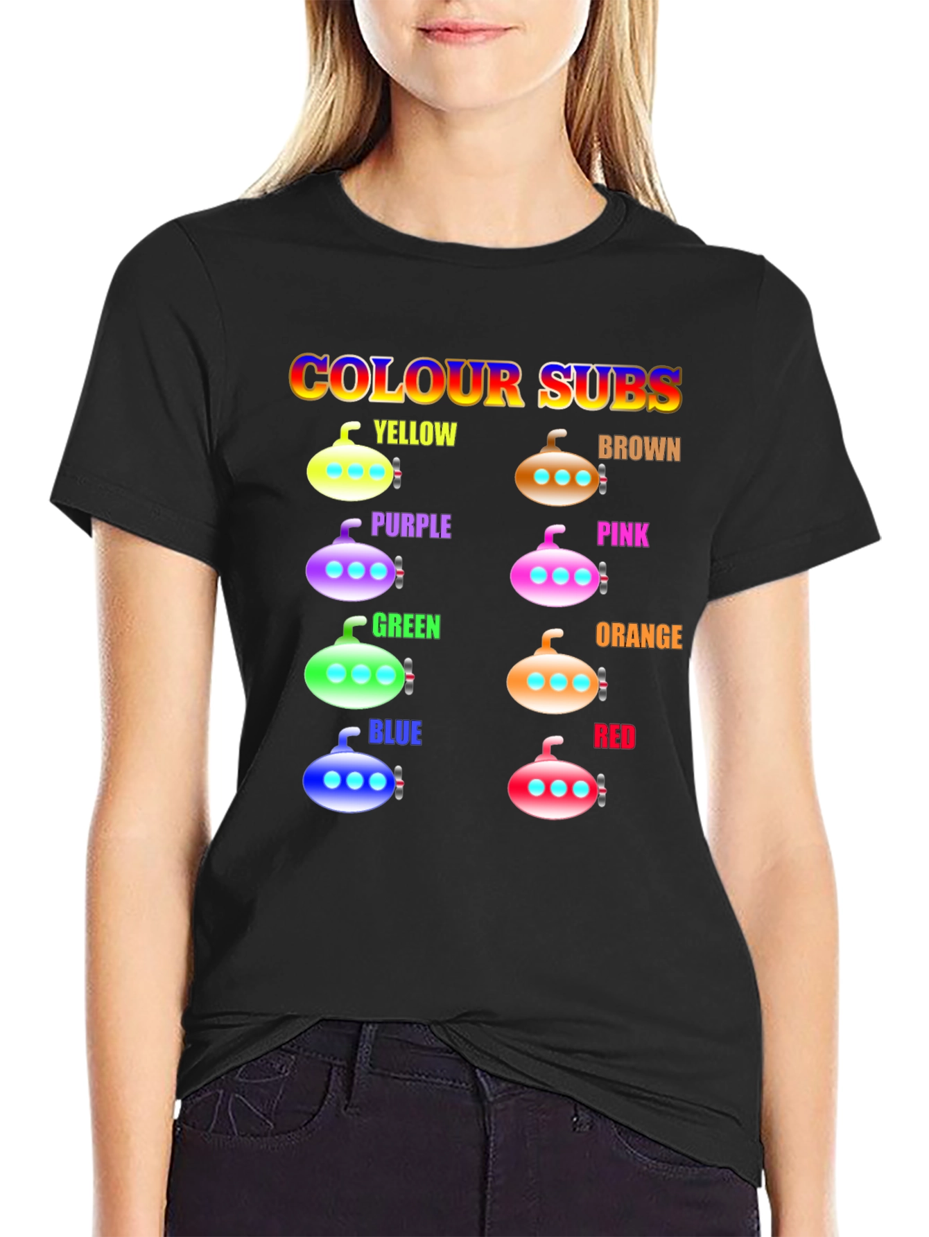 Colorful Submarines T-Shirt