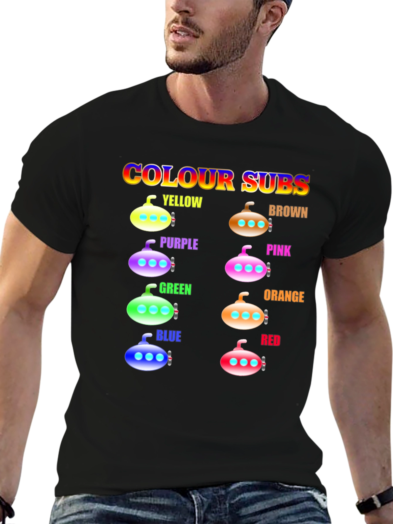Colorful Submarines T-Shirt
