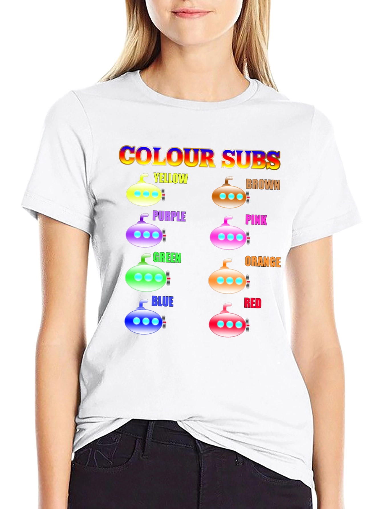 Colorful Submarines T-Shirt