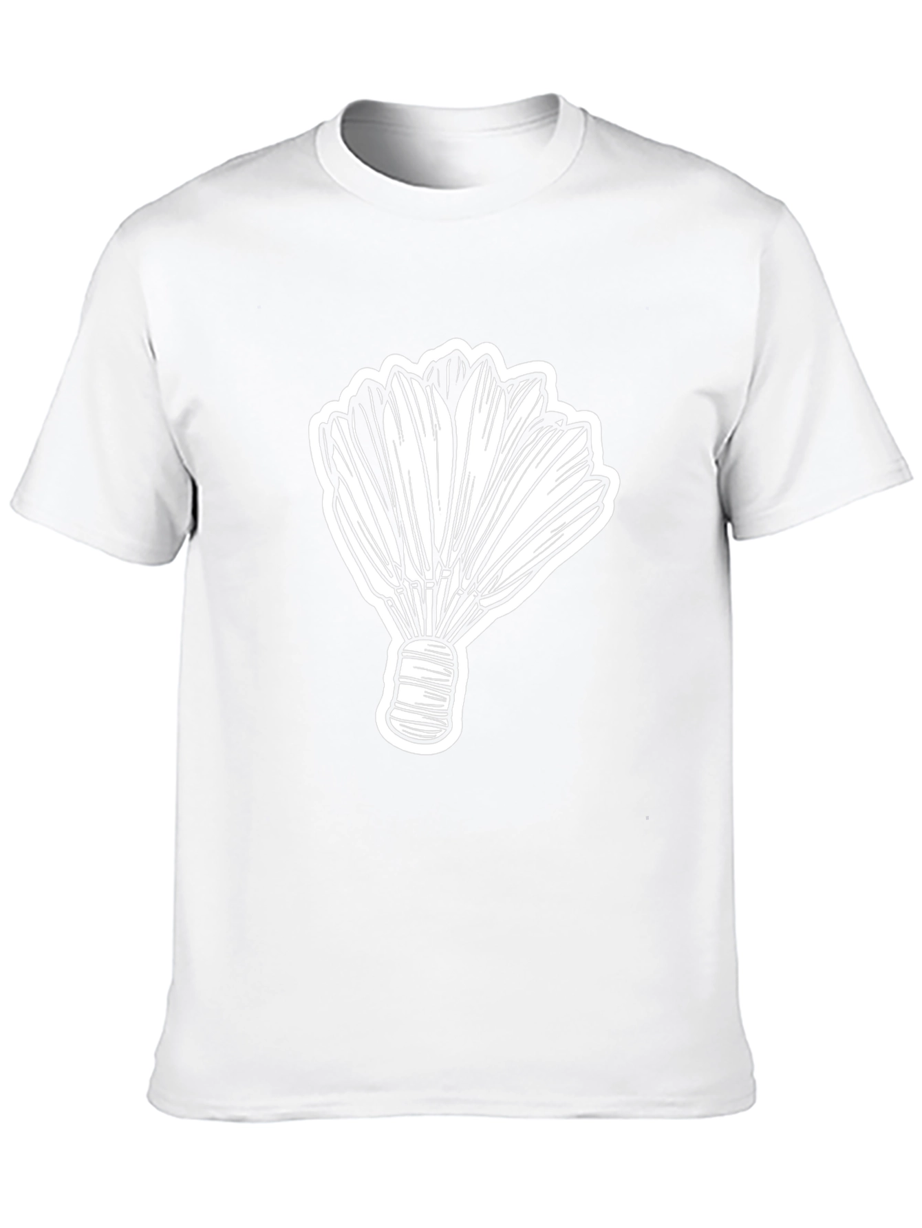 Badminton Shuttlecock Graphic Tee