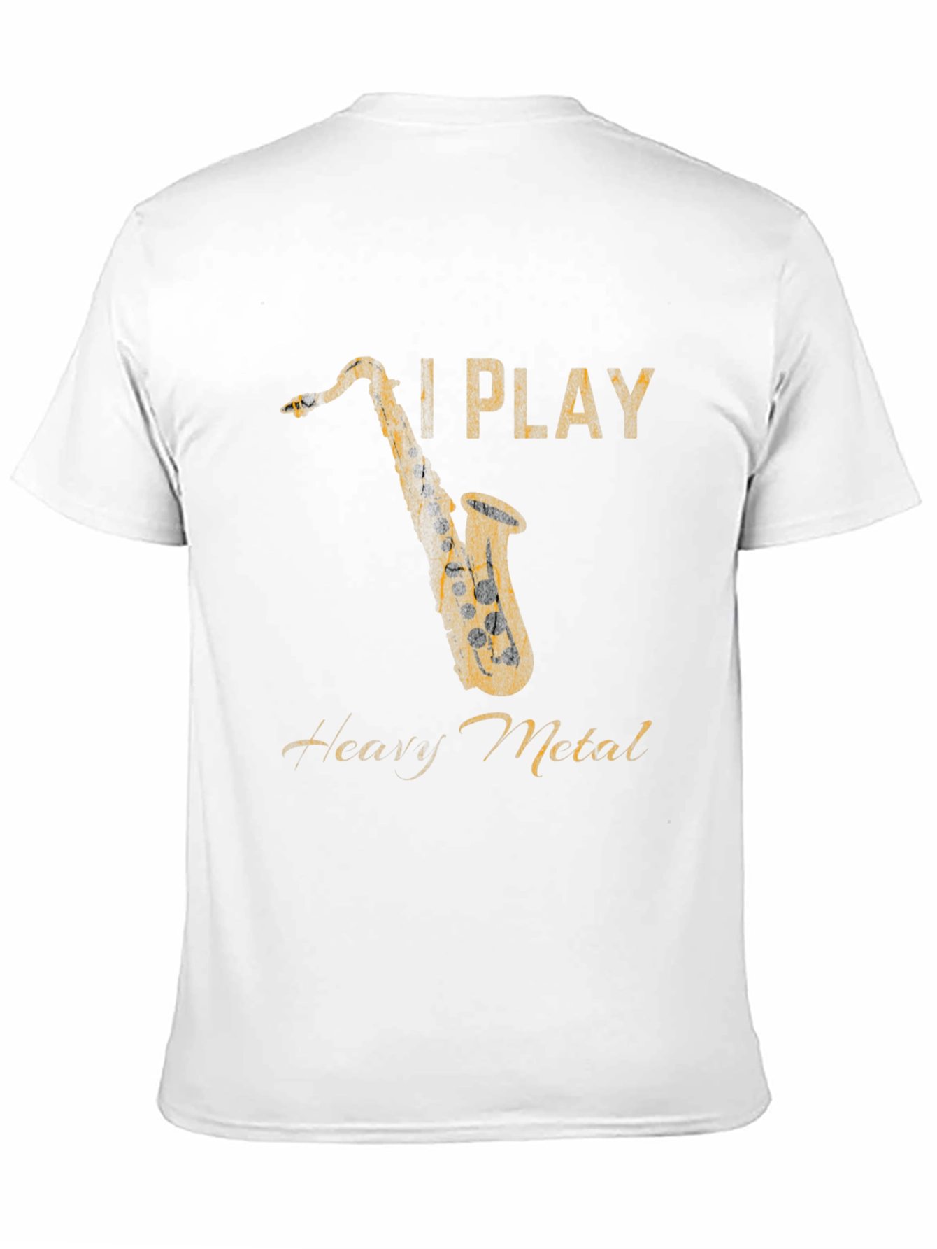 I Play Heavy Metal Saxophone T-Shirt