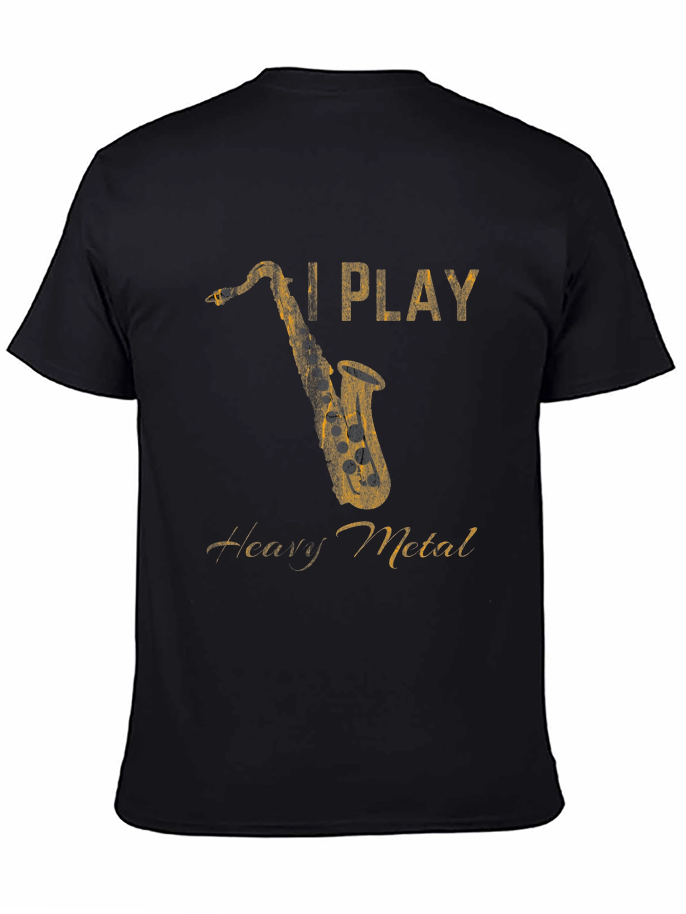 I Play Heavy Metal Saxophone T-Shirt
