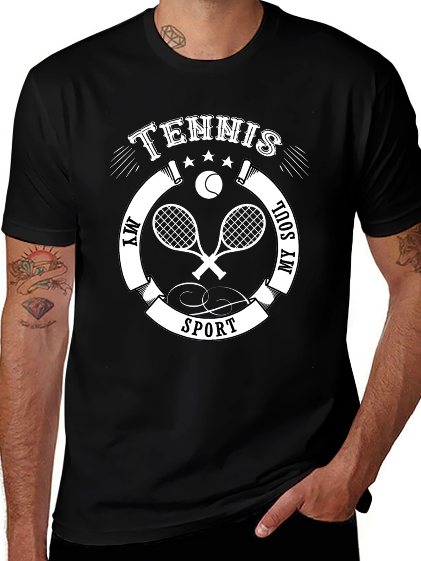 Tennis My Soul Sport T-Shirt