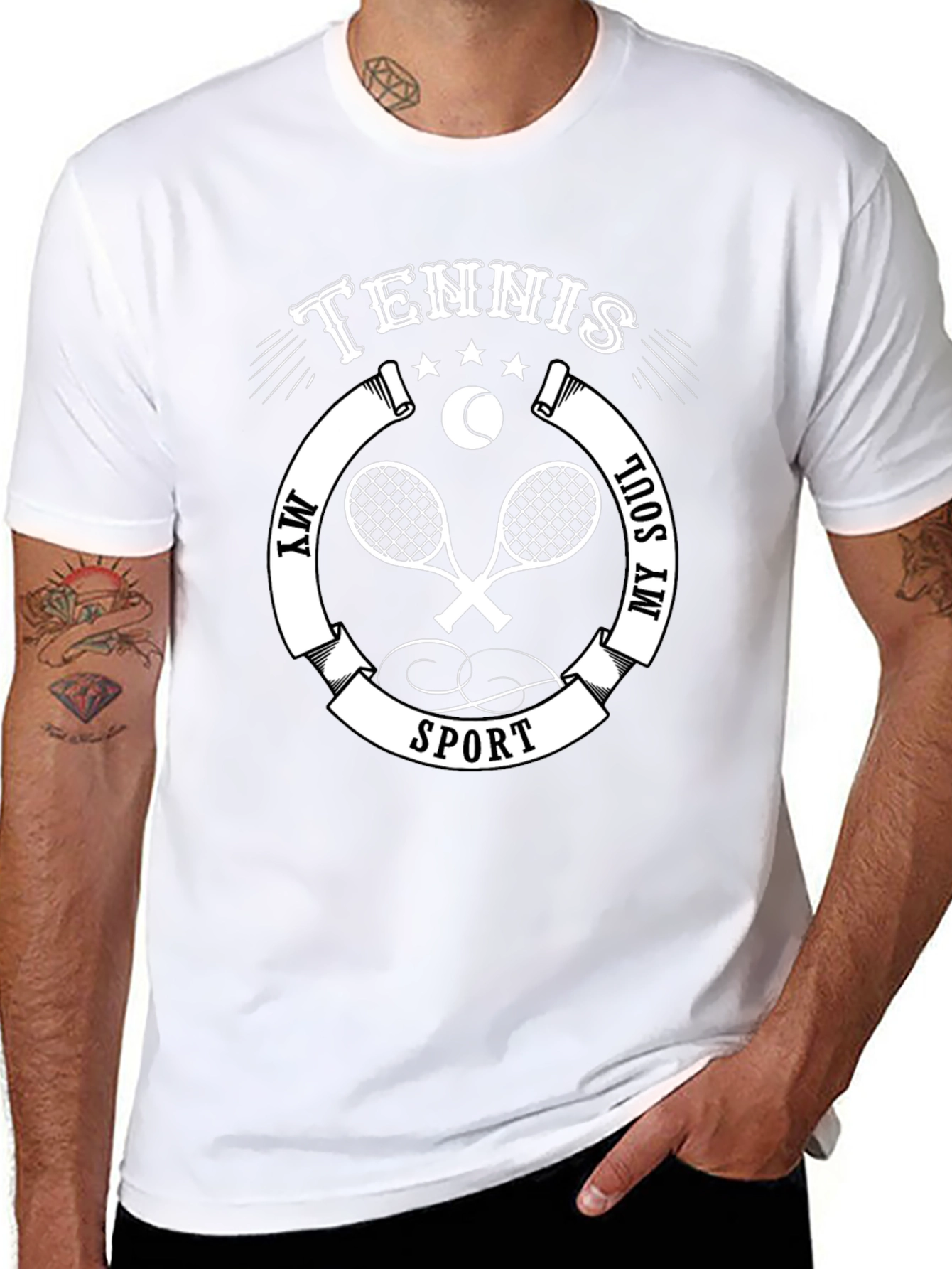Tennis My Soul Sport T-Shirt