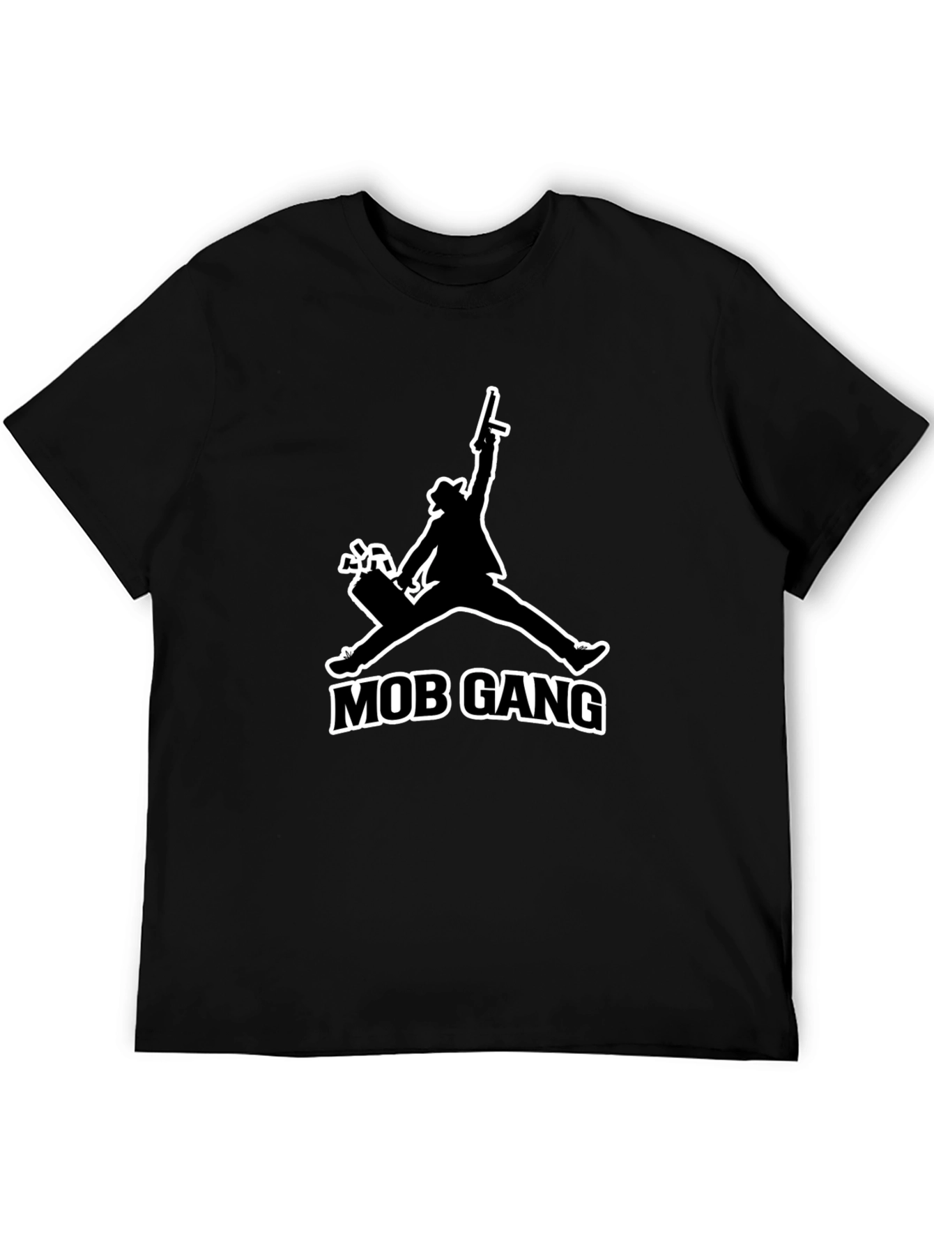 Mob Gang T-Shirt - Black Graphic Tee