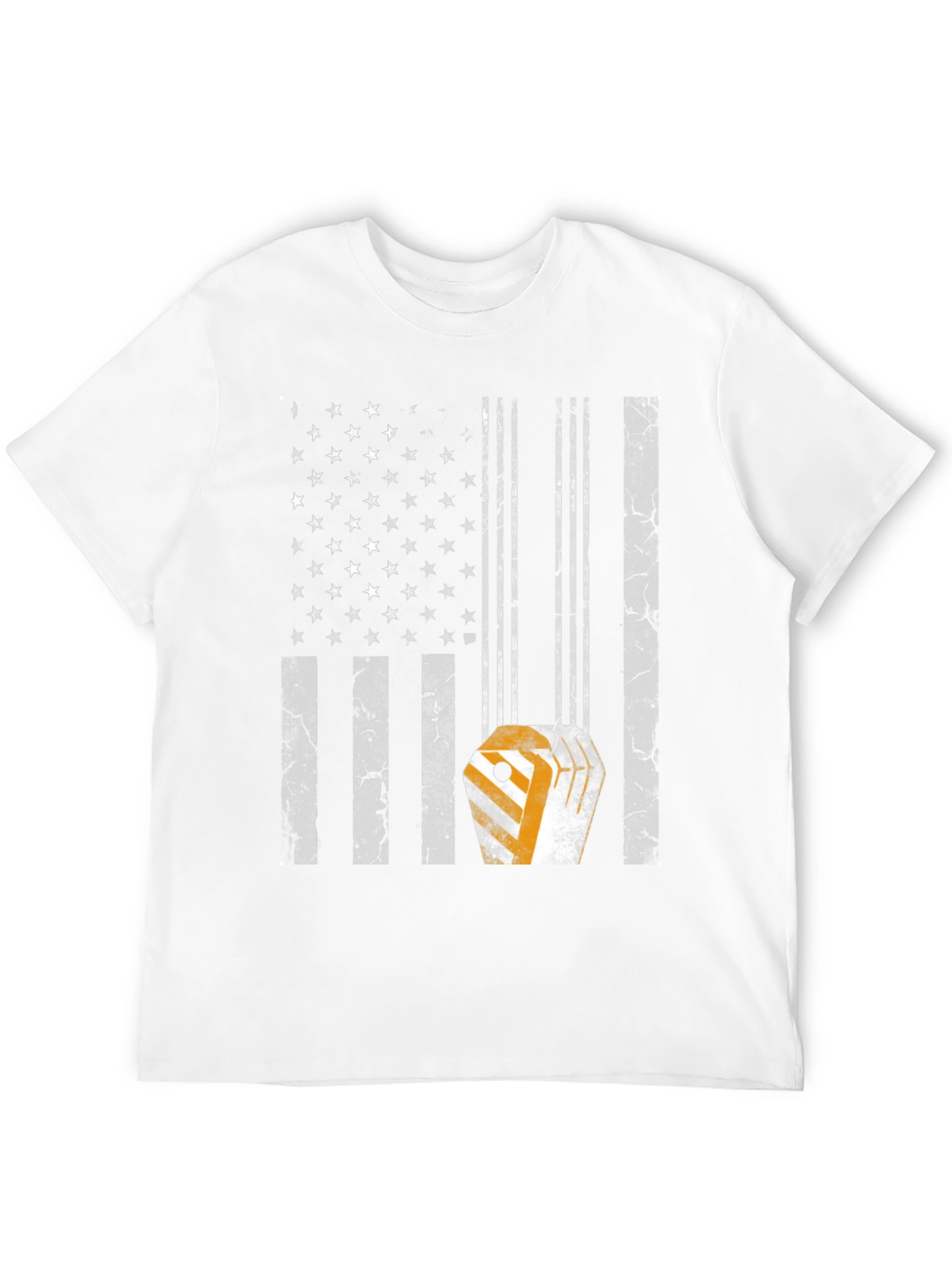 American Flag Lineman T-Shirt - USA Pride