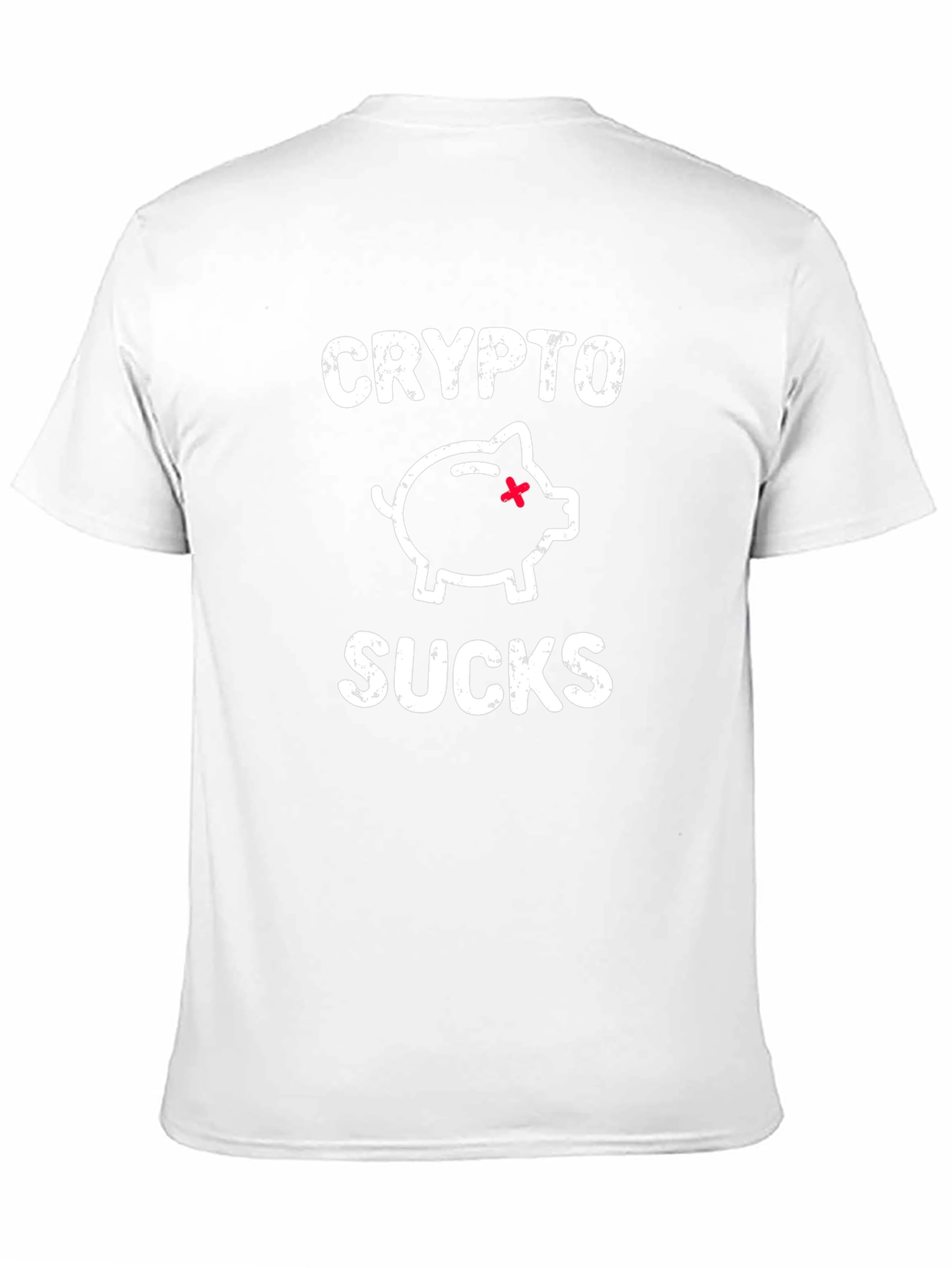 Crypto Sucks Piggy Bank Graphic Tee