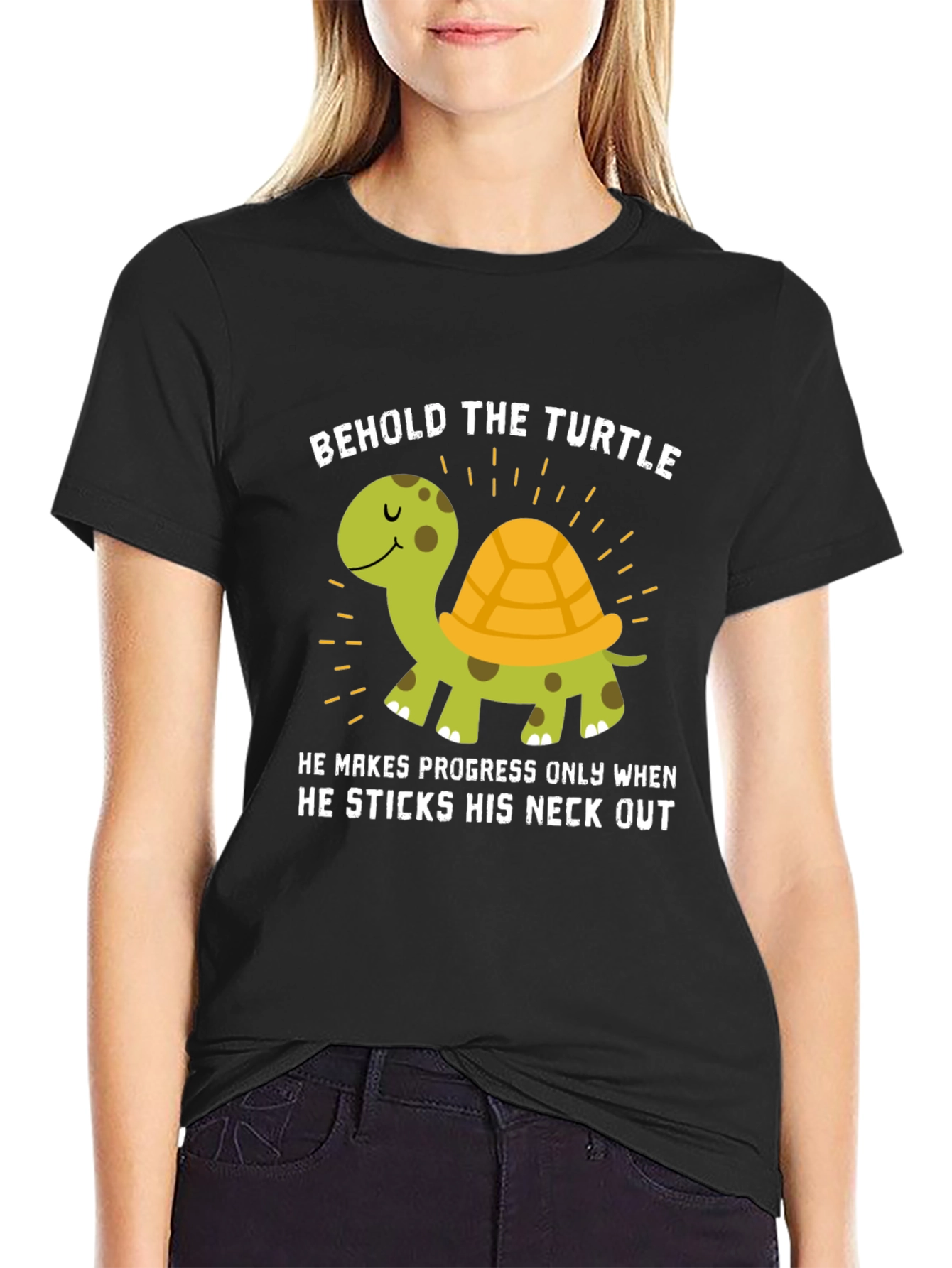 Behold the Turtle Graphic Tee - Progress Shirt