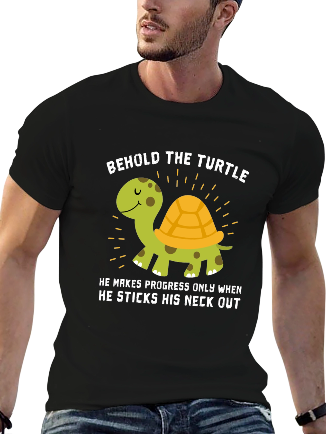 Behold the Turtle Graphic Tee - Progress Shirt