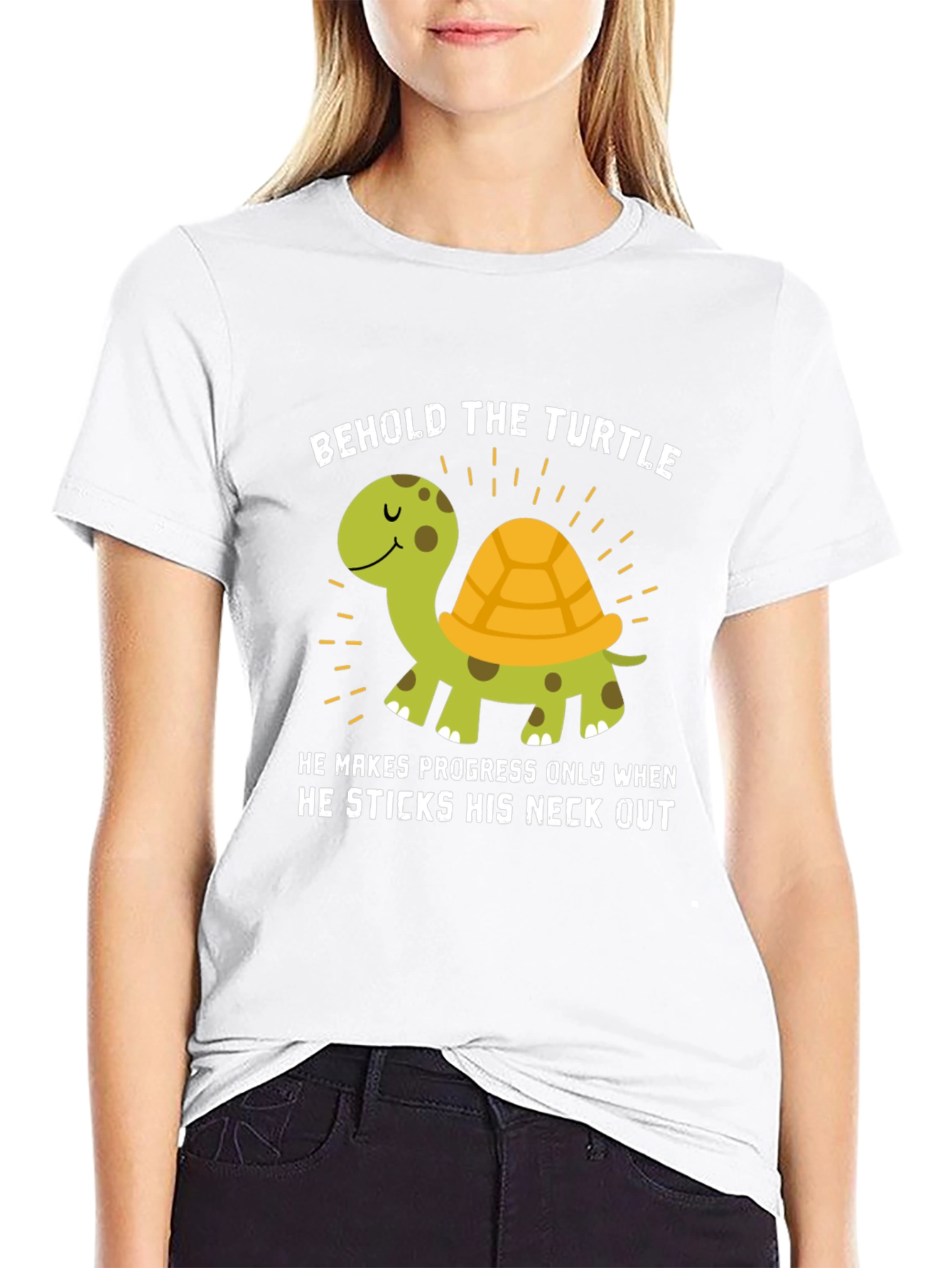 Behold the Turtle Graphic Tee - Progress Shirt