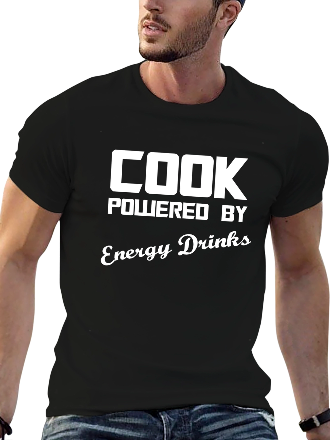 Cook Powered By Energy Drinks T-Shirt