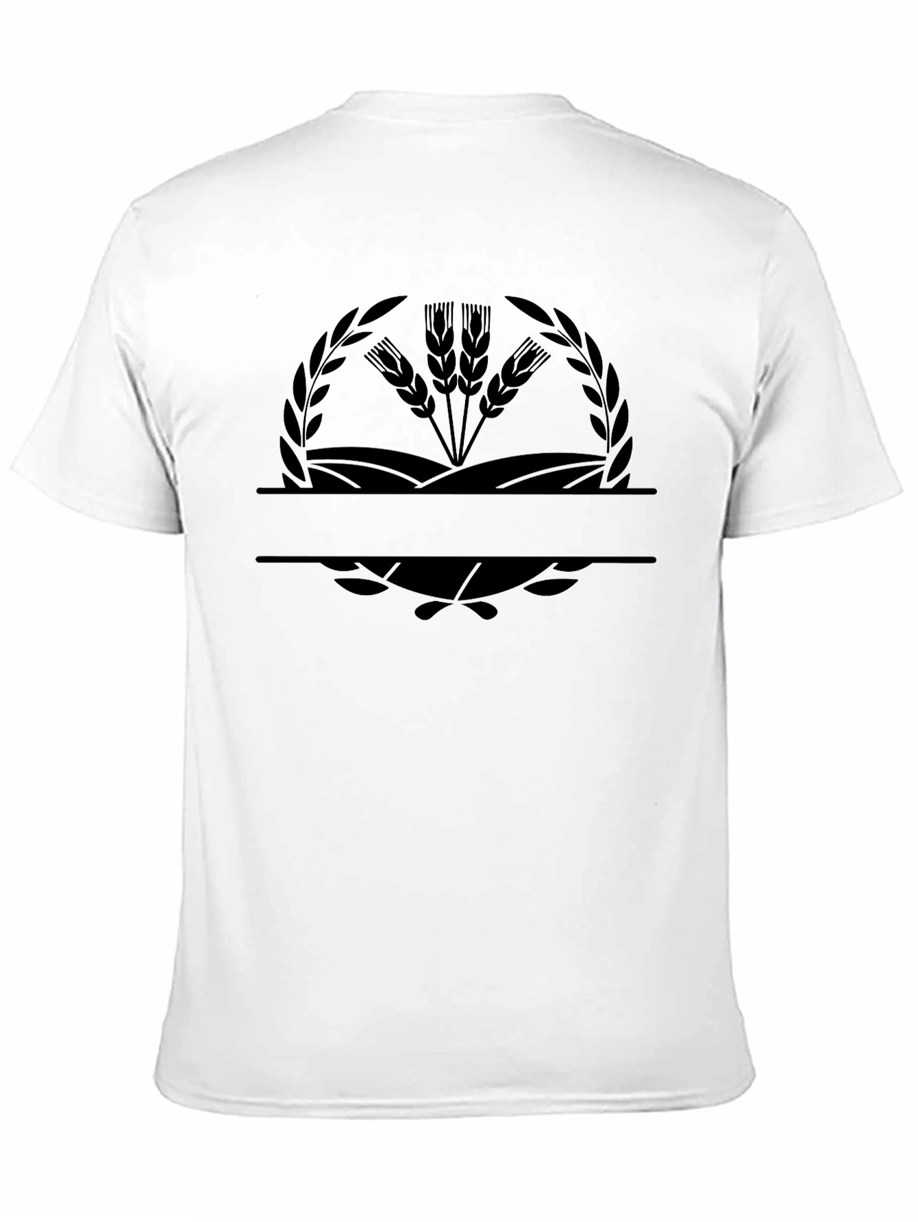 Wheat Graphic T-Shirt - Stylish Minimalist Design