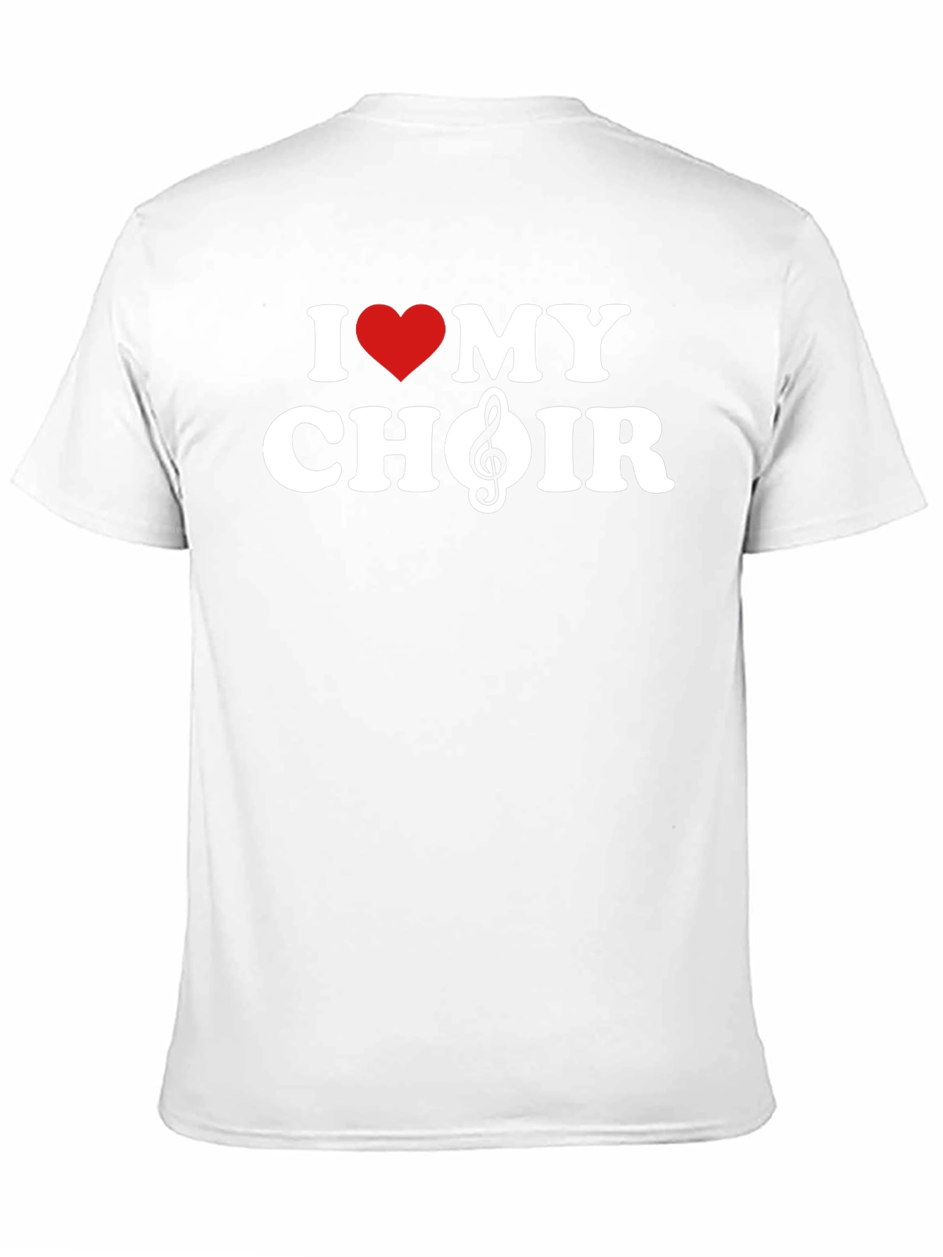 I Heart My Choir T-Shirt - Music Lover Tee