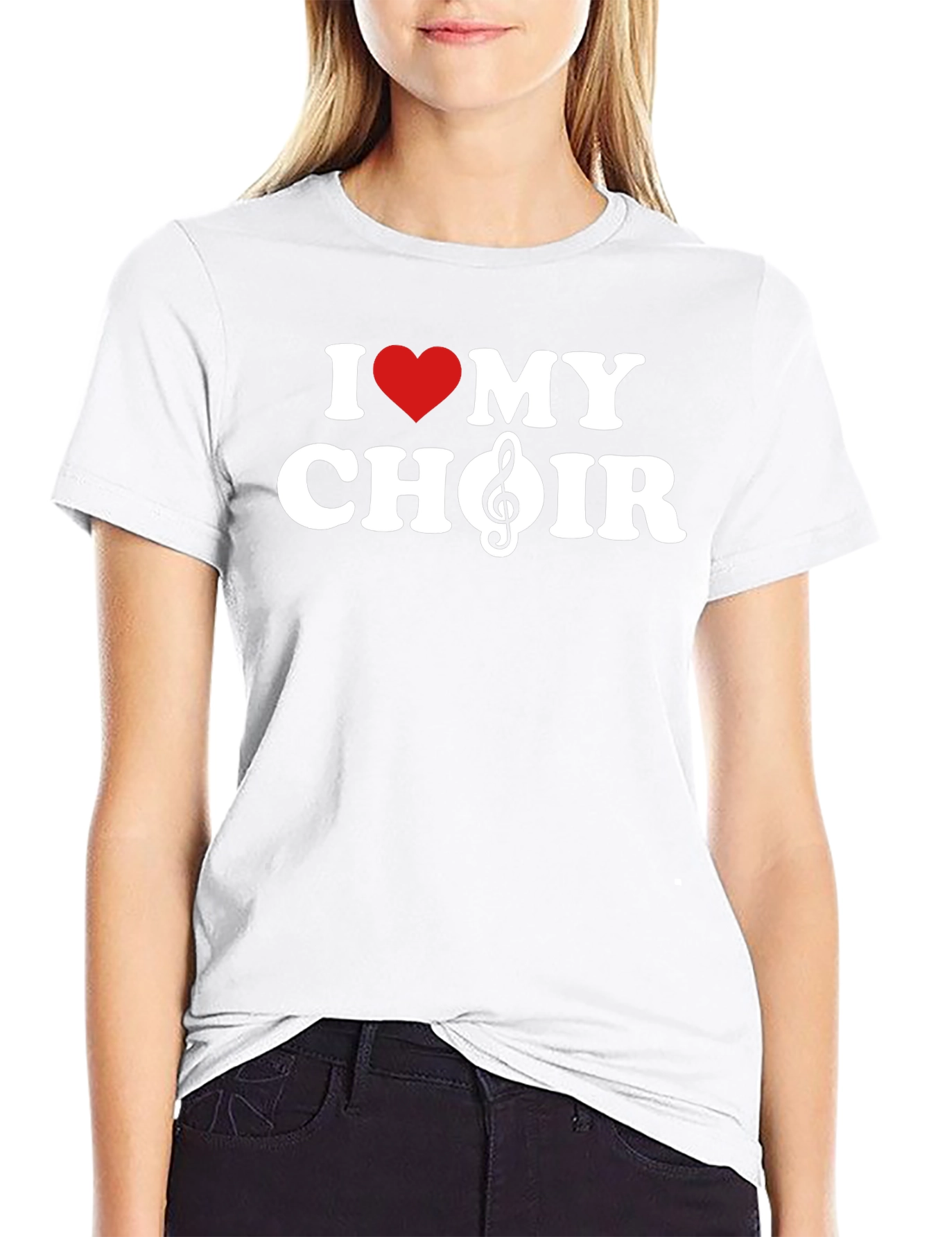 I Heart My Choir T-Shirt - Music Lover Tee