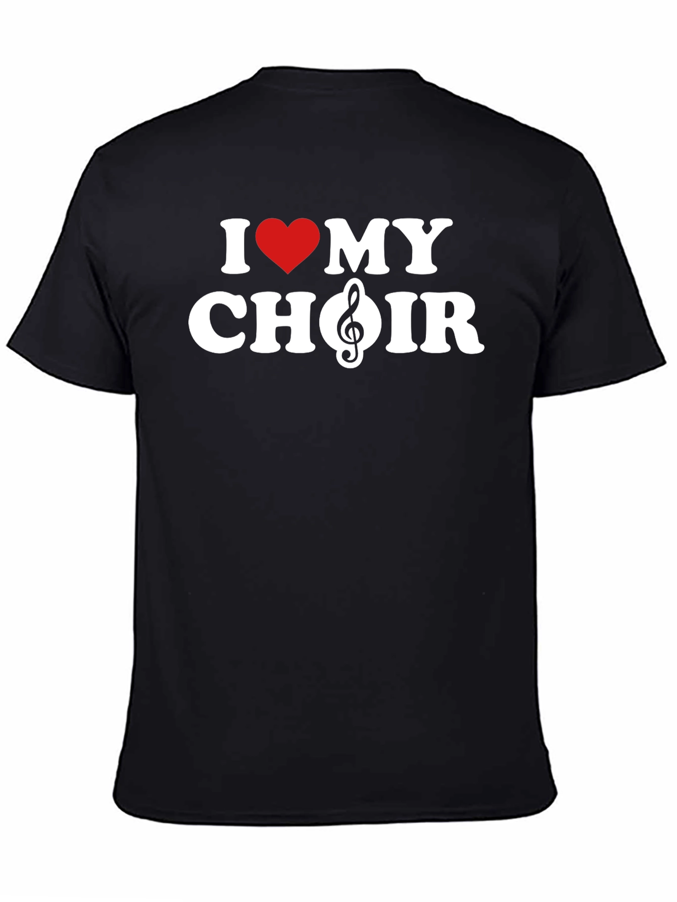 I Heart My Choir T-Shirt - Music Lover Tee