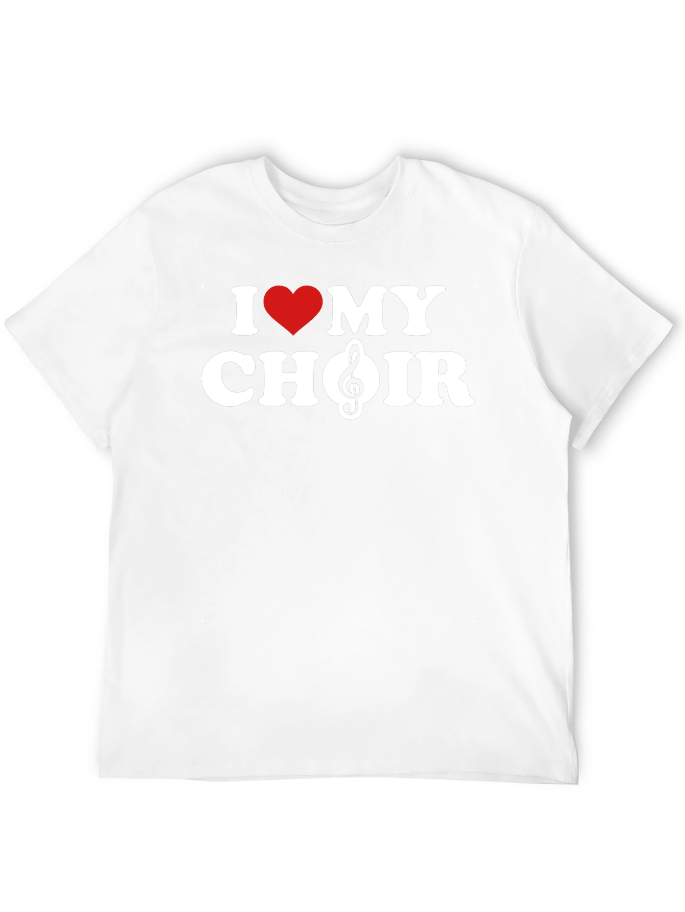 I Heart My Choir T-Shirt - Music Lover Tee