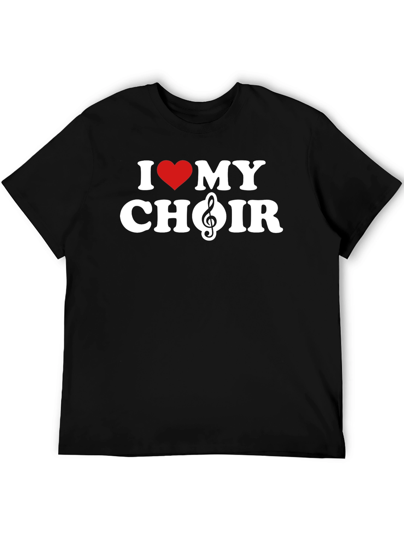 I Heart My Choir T-Shirt - Music Lover Tee