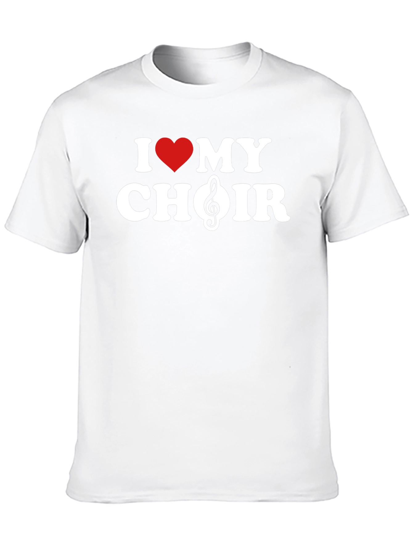 I Heart My Choir T-Shirt - Music Lover Tee