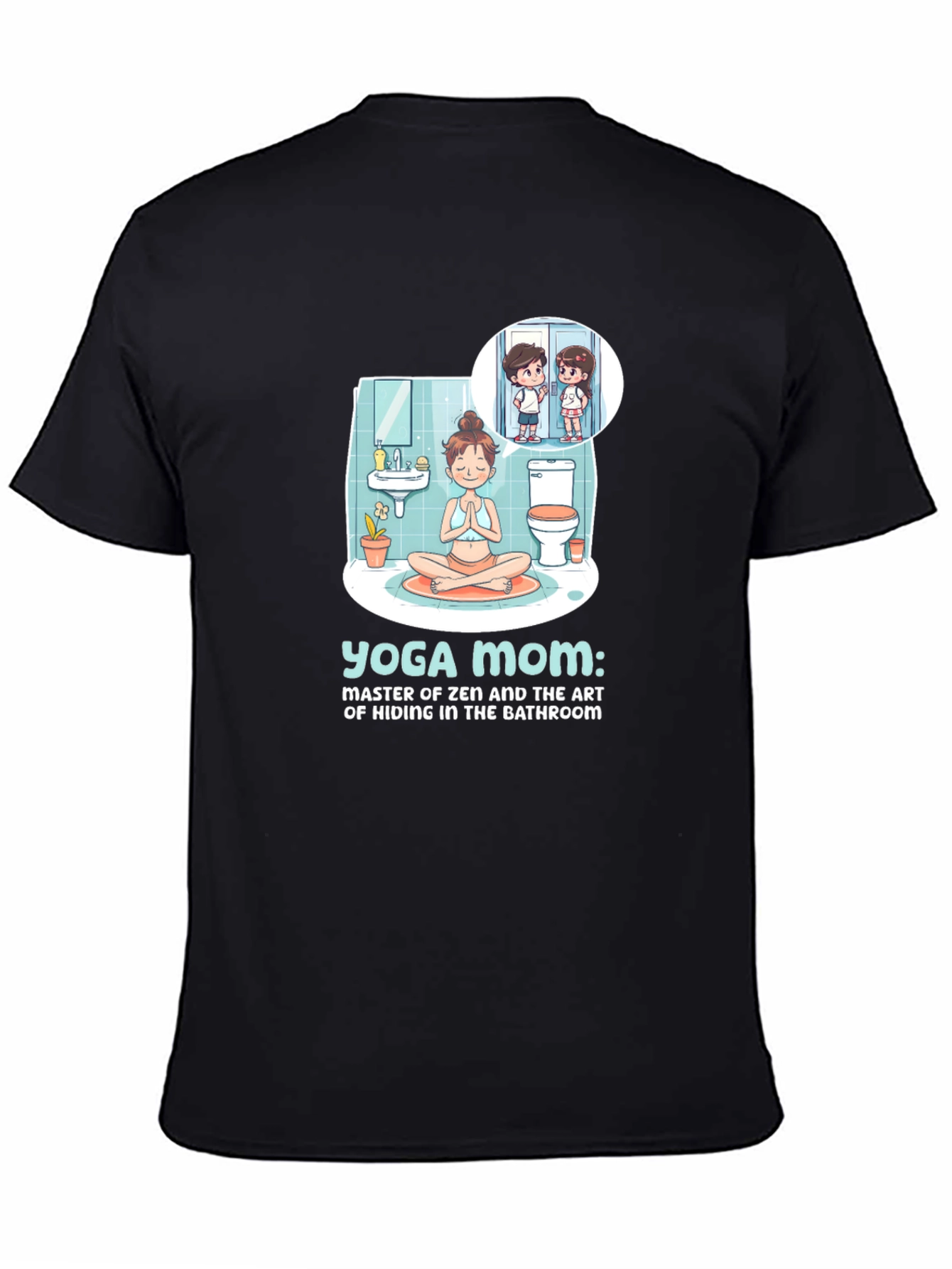 Yoga Mom Graphic T-Shirt