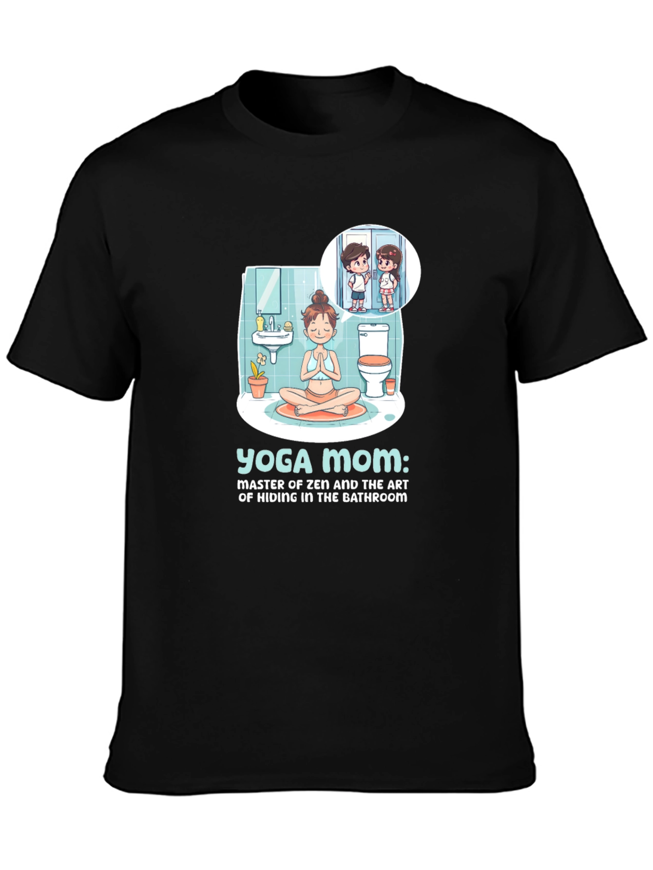 Yoga Mom Graphic T-Shirt