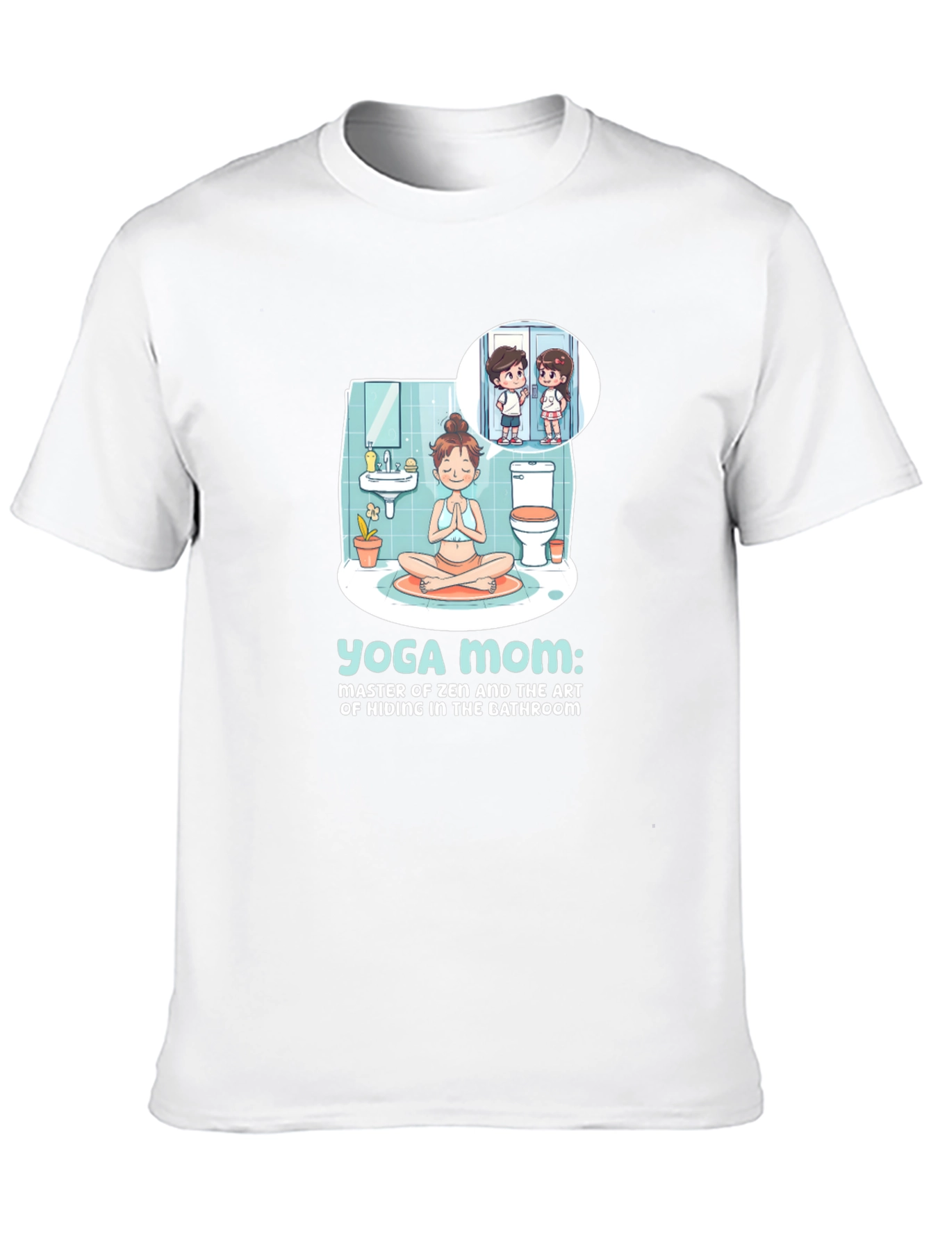 Yoga Mom Graphic T-Shirt