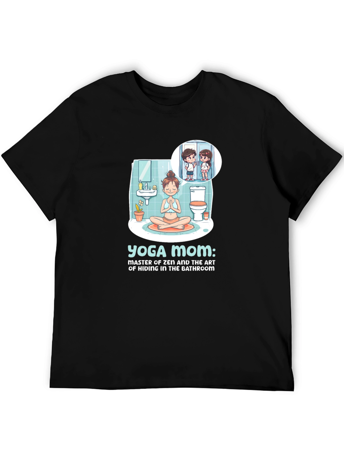 Yoga Mom Graphic T-Shirt