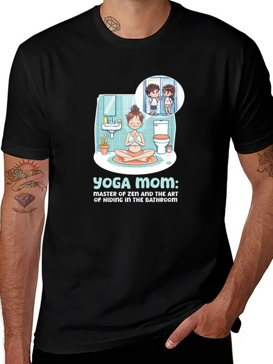 Yoga Mom Graphic T-Shirt
