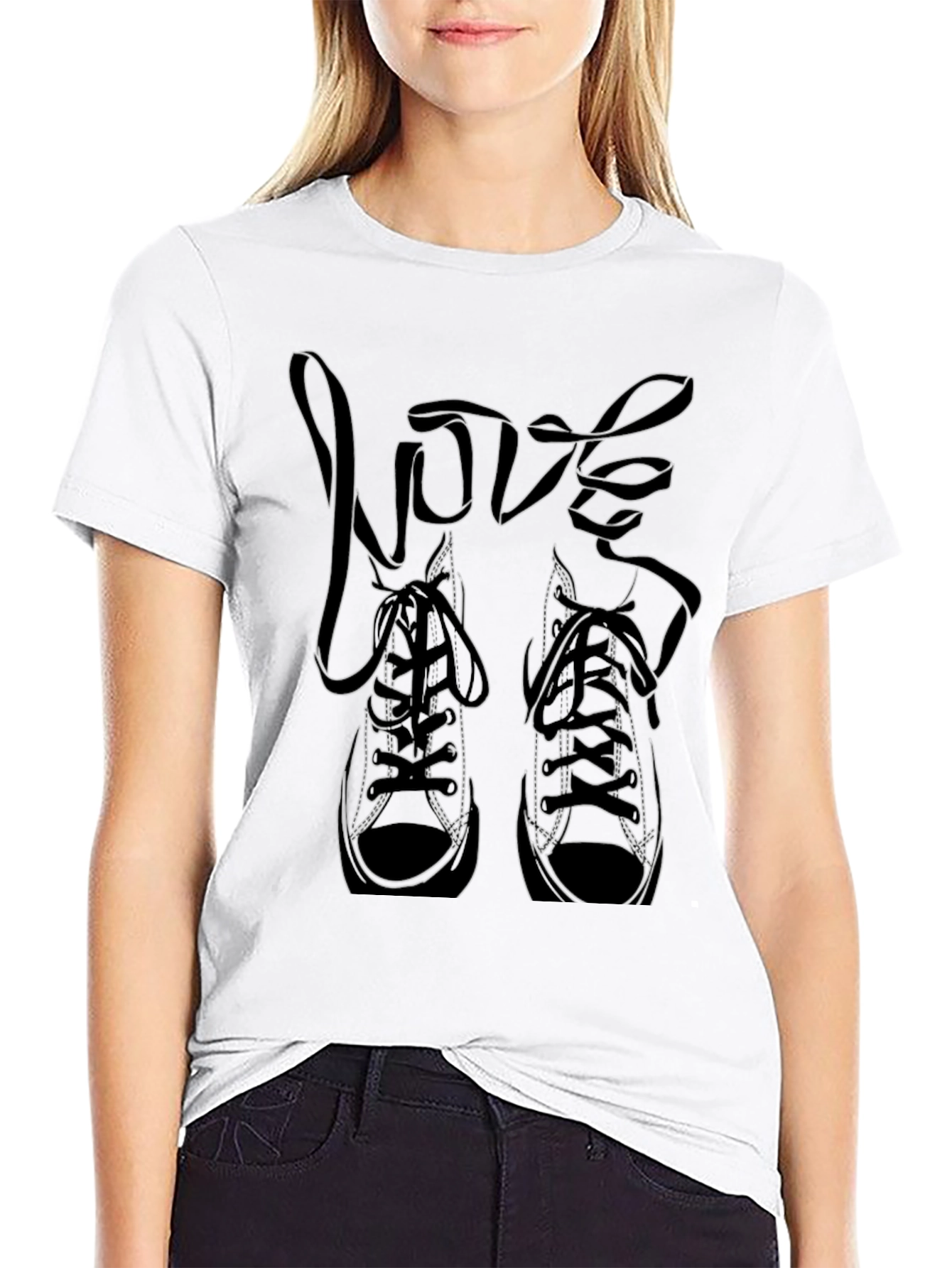 Love Sneakers Graphic Tee