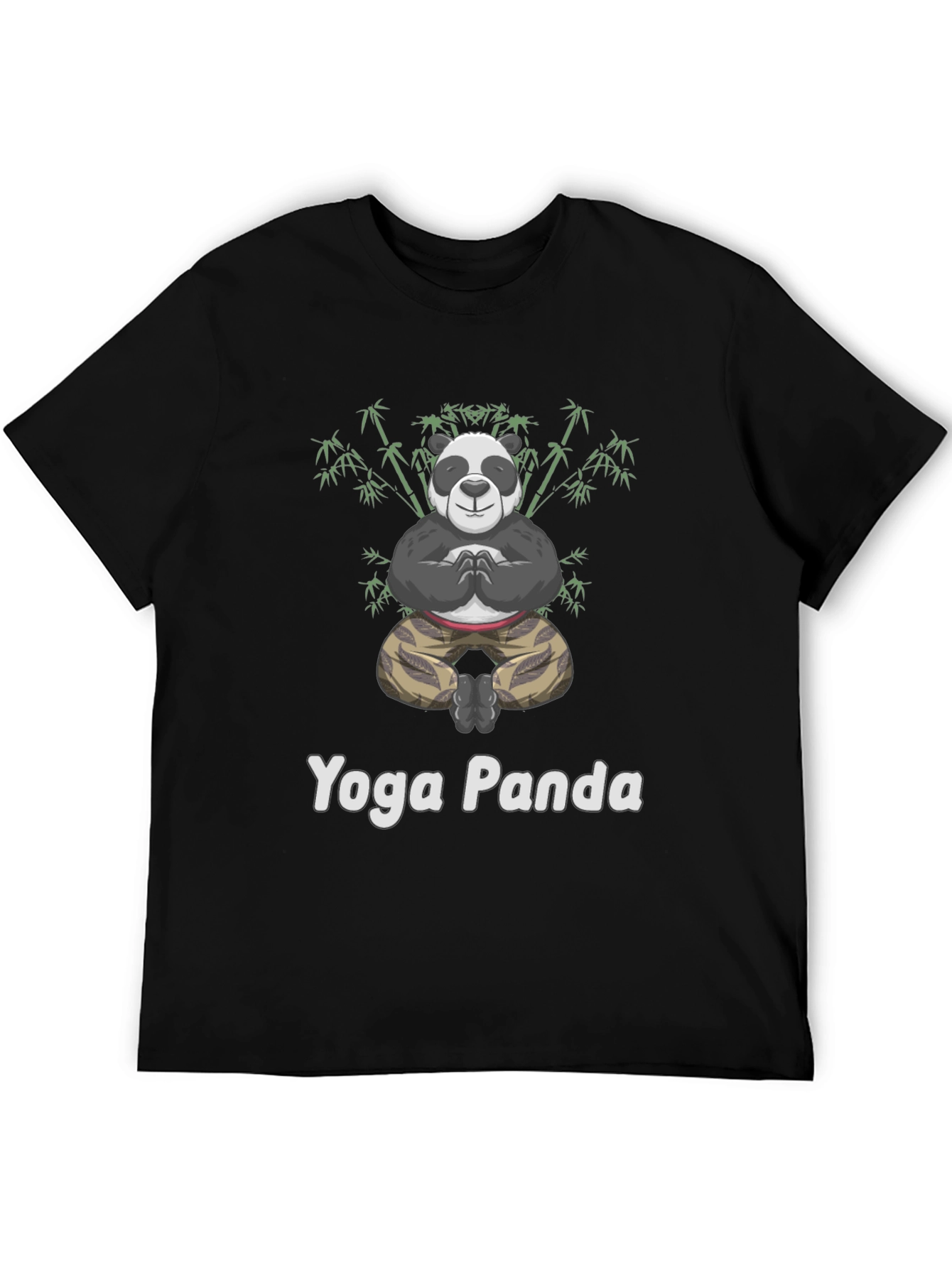 Yoga Panda Graphic T-Shirt - Relaxed Fit