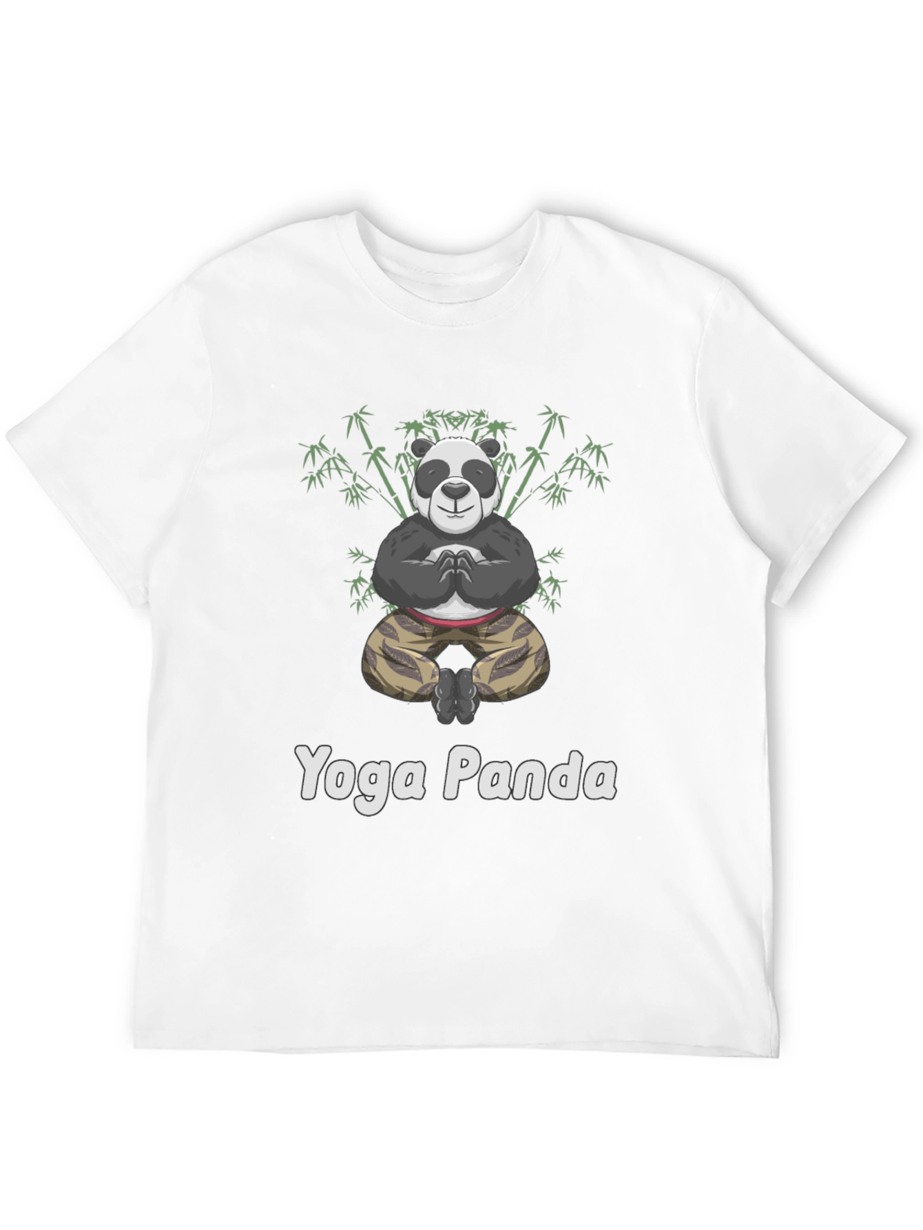 Yoga Panda Graphic T-Shirt - Relaxed Fit