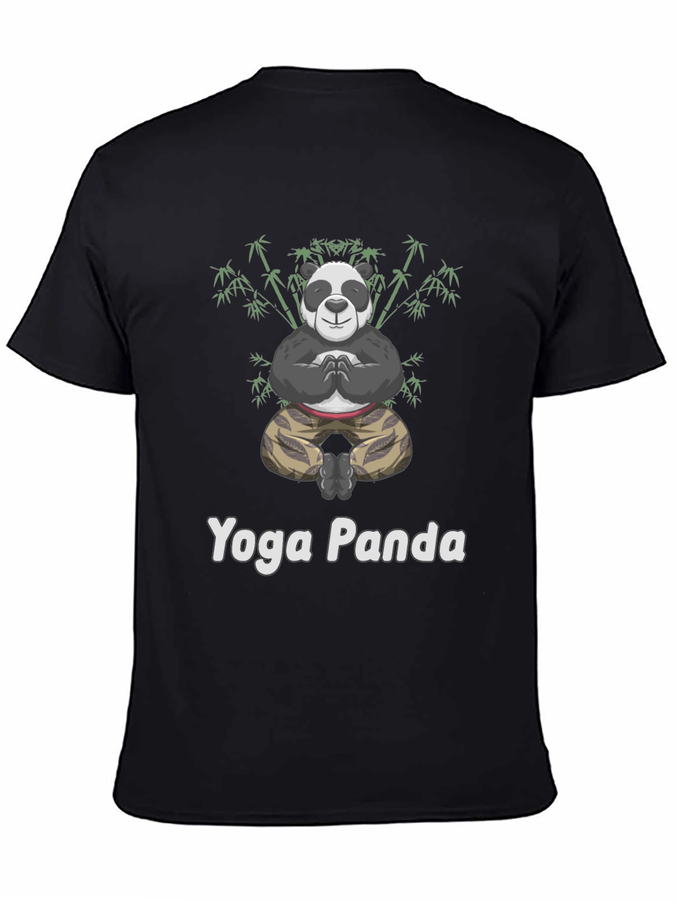 Yoga Panda Graphic T-Shirt - Relaxed Fit