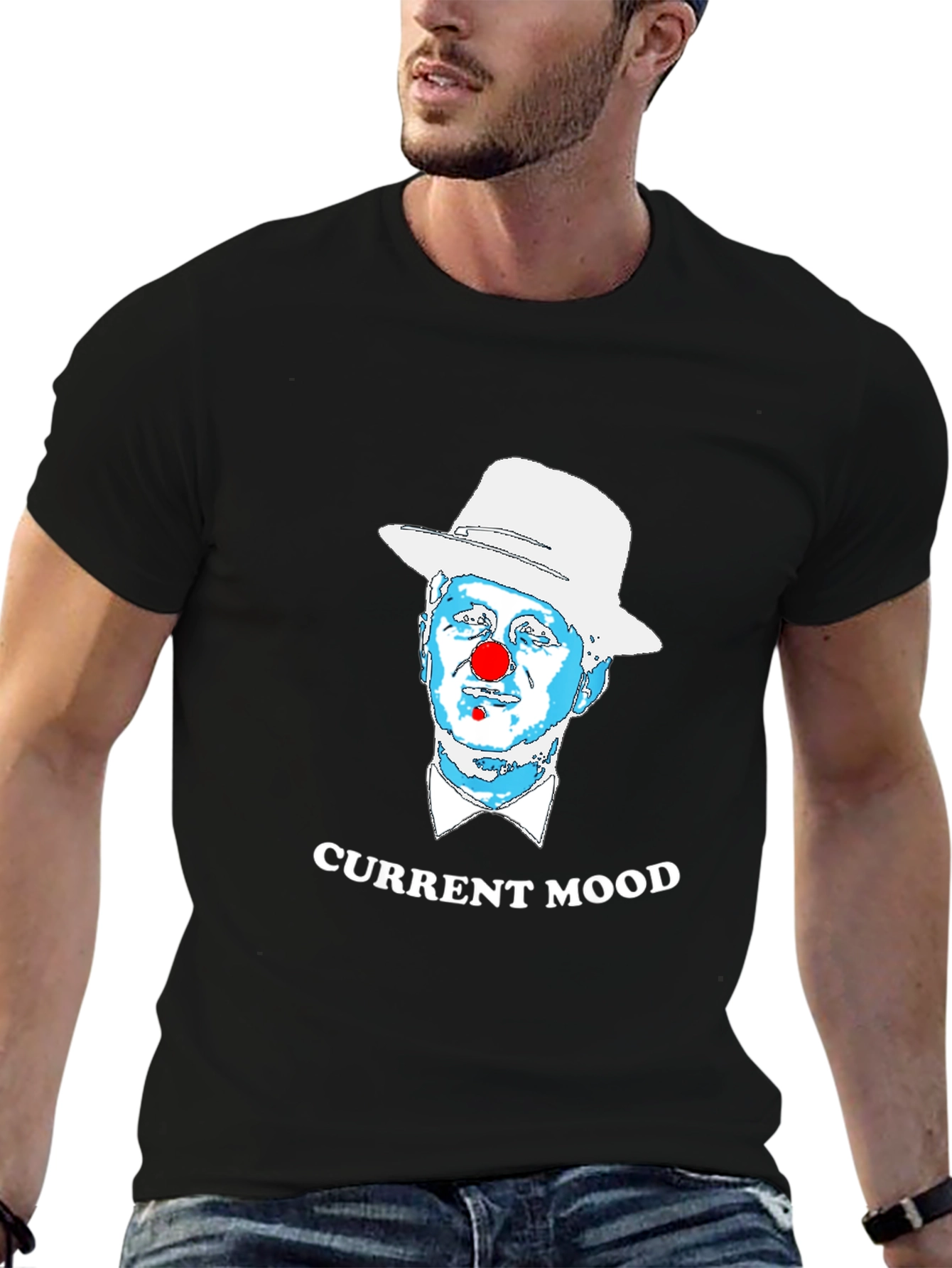 Clown Mood Graphic T-Shirt
