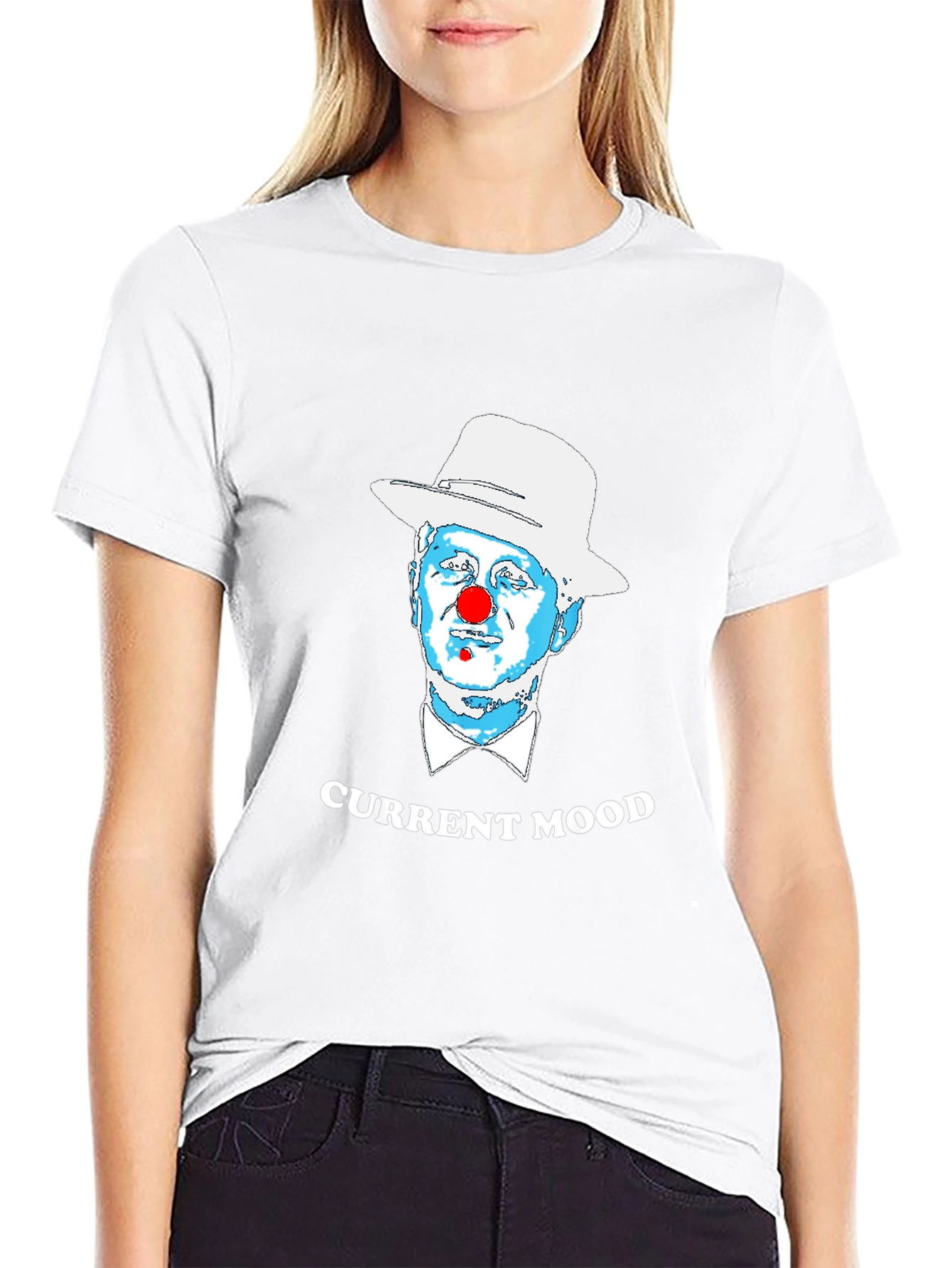 Clown Mood Graphic T-Shirt